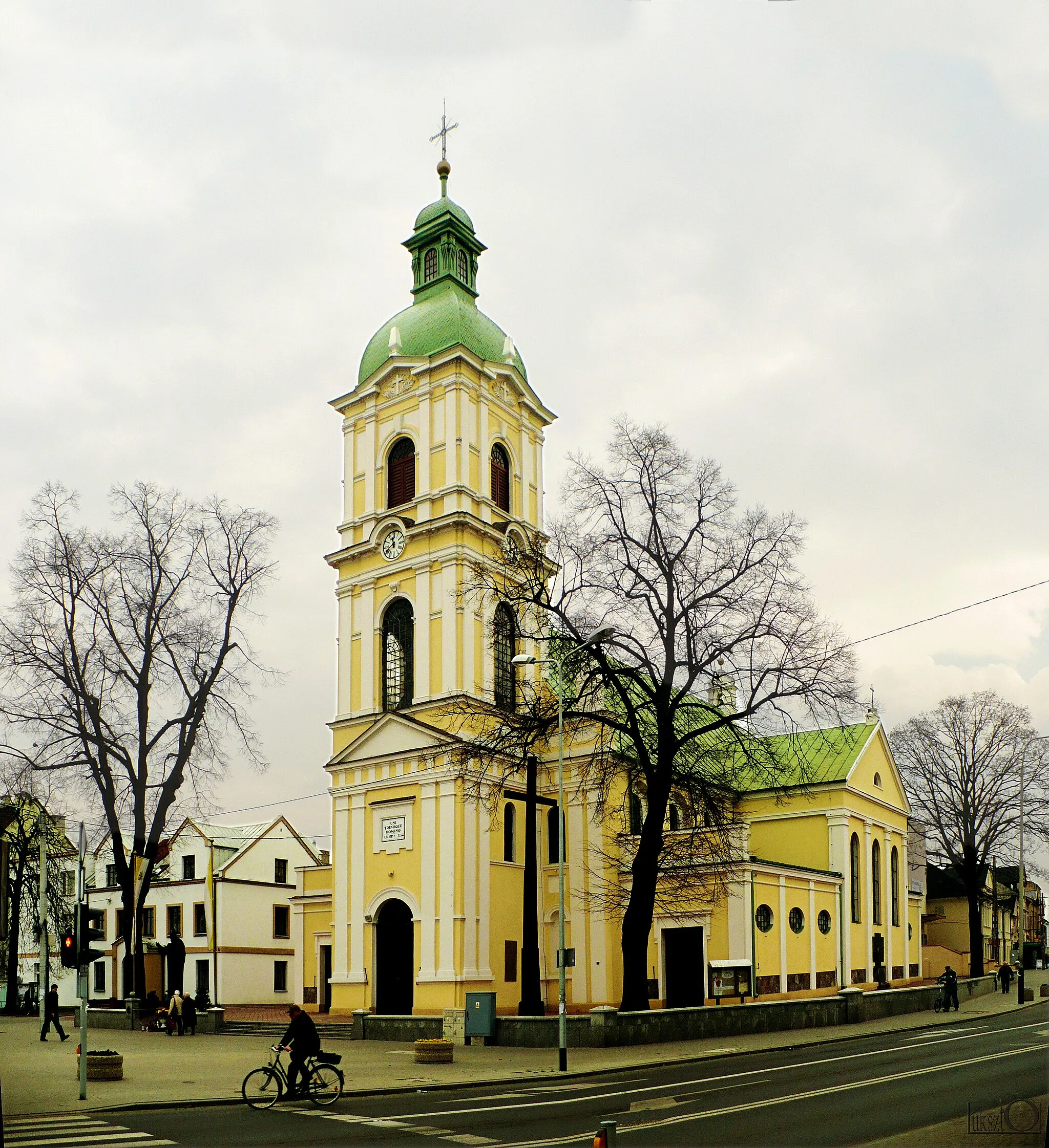 Photo showing: Ozorków - Barokowy kościół parafialny św. Józefa Oblubieńca i Podwyższenia Św.Krzyża (1668)