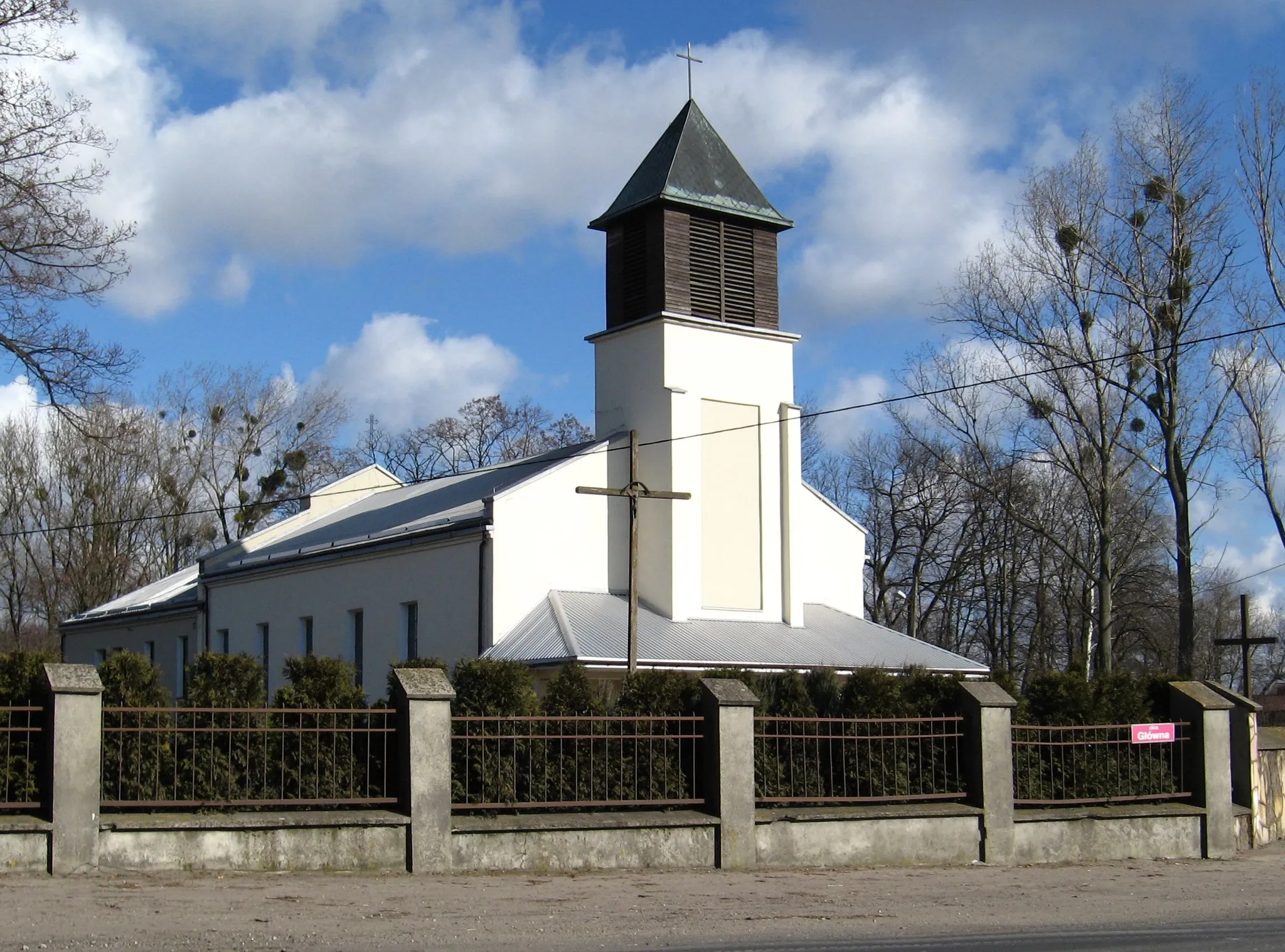 Photo showing: Church in Wola Rakowa, Poland.