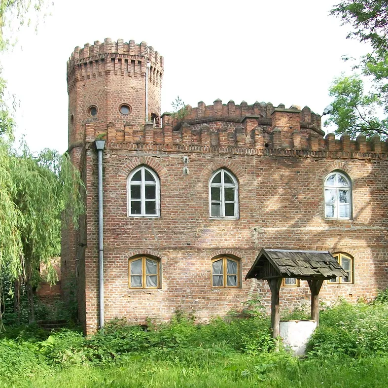 Photo showing: Sobota (województwo łódzkie), zameczek w parku
