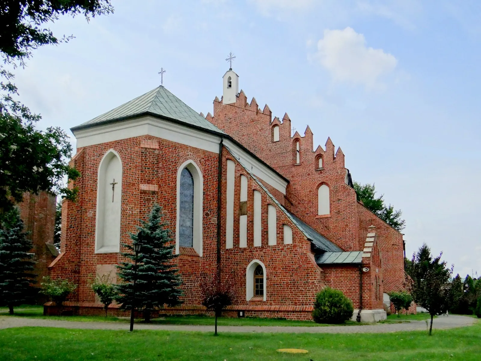 Photo showing: Szadek. Kościół Wniebowzięcia NMP