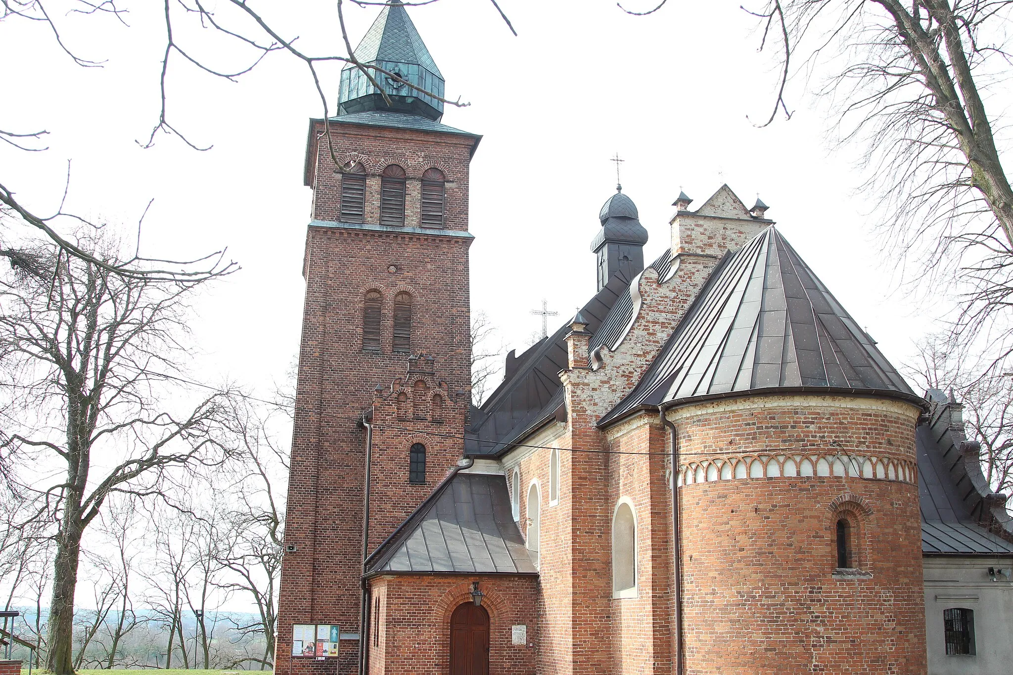 Photo showing: Late Romanesque church of Saint Ursula and Eleven Thousand Virgins in Strońsko