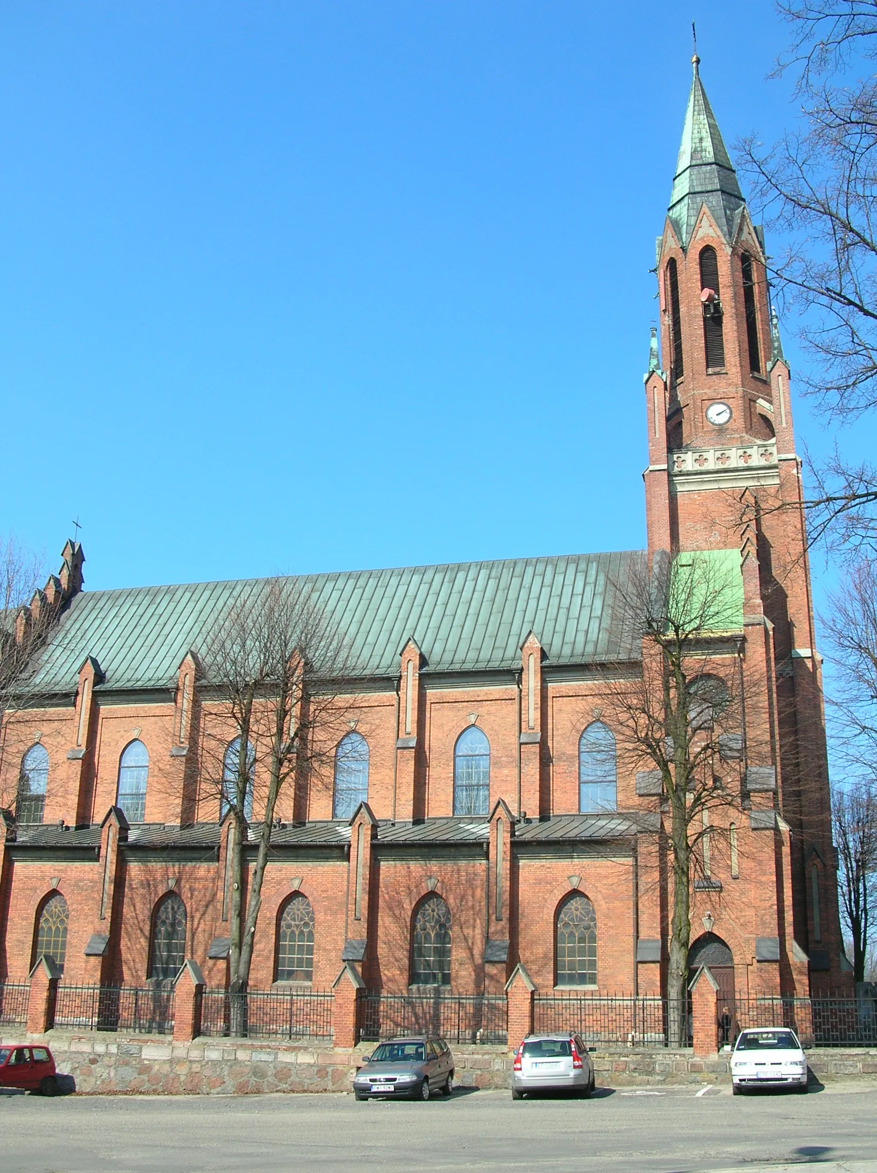 Photo showing: Saint Casimir church in Osjaków, Poland