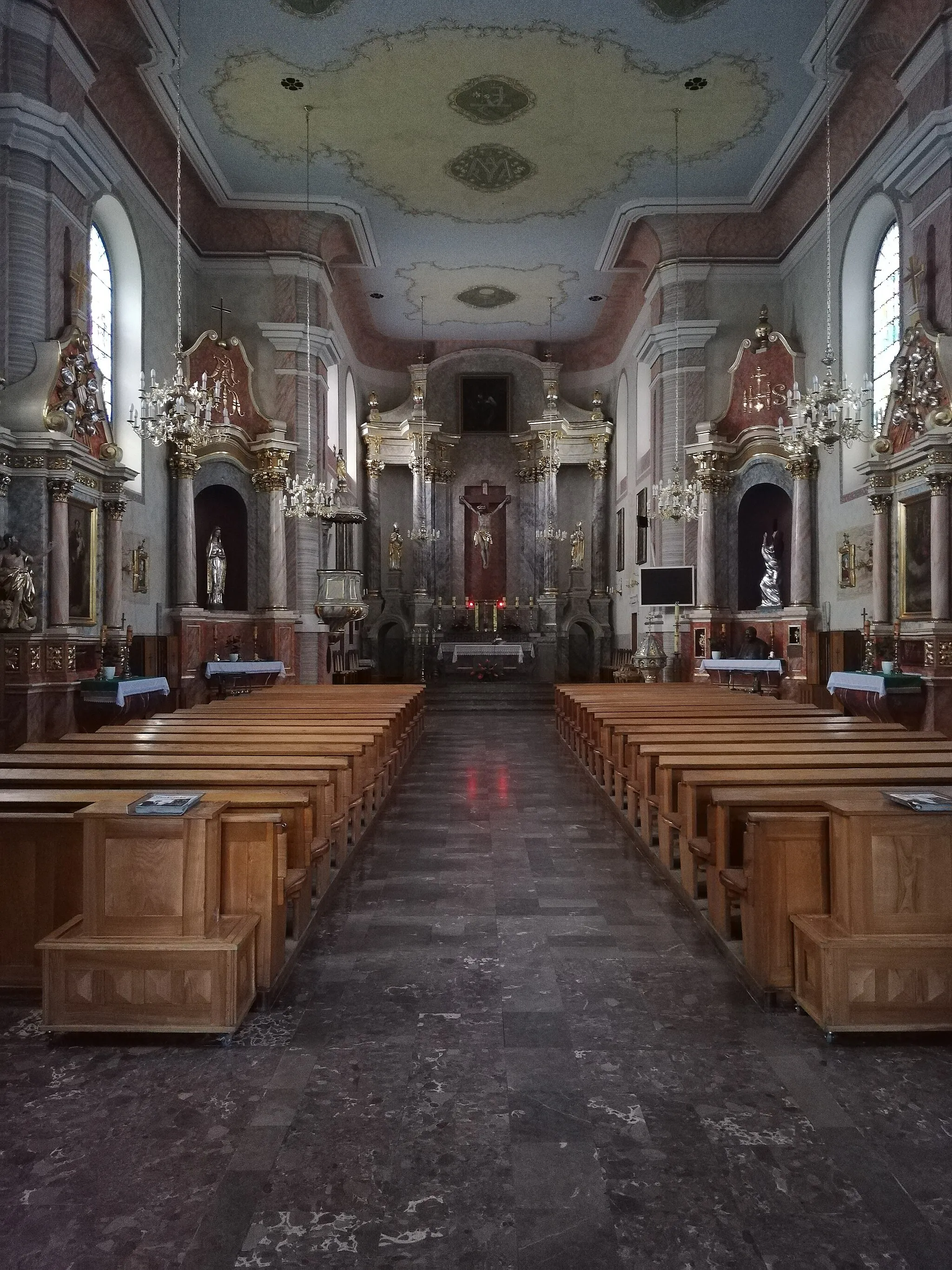 Photo showing: Kościół parafialny Znalezienia Krzyża Świętego i św. Marii Magdaleny  w Działoszynie, 1787
