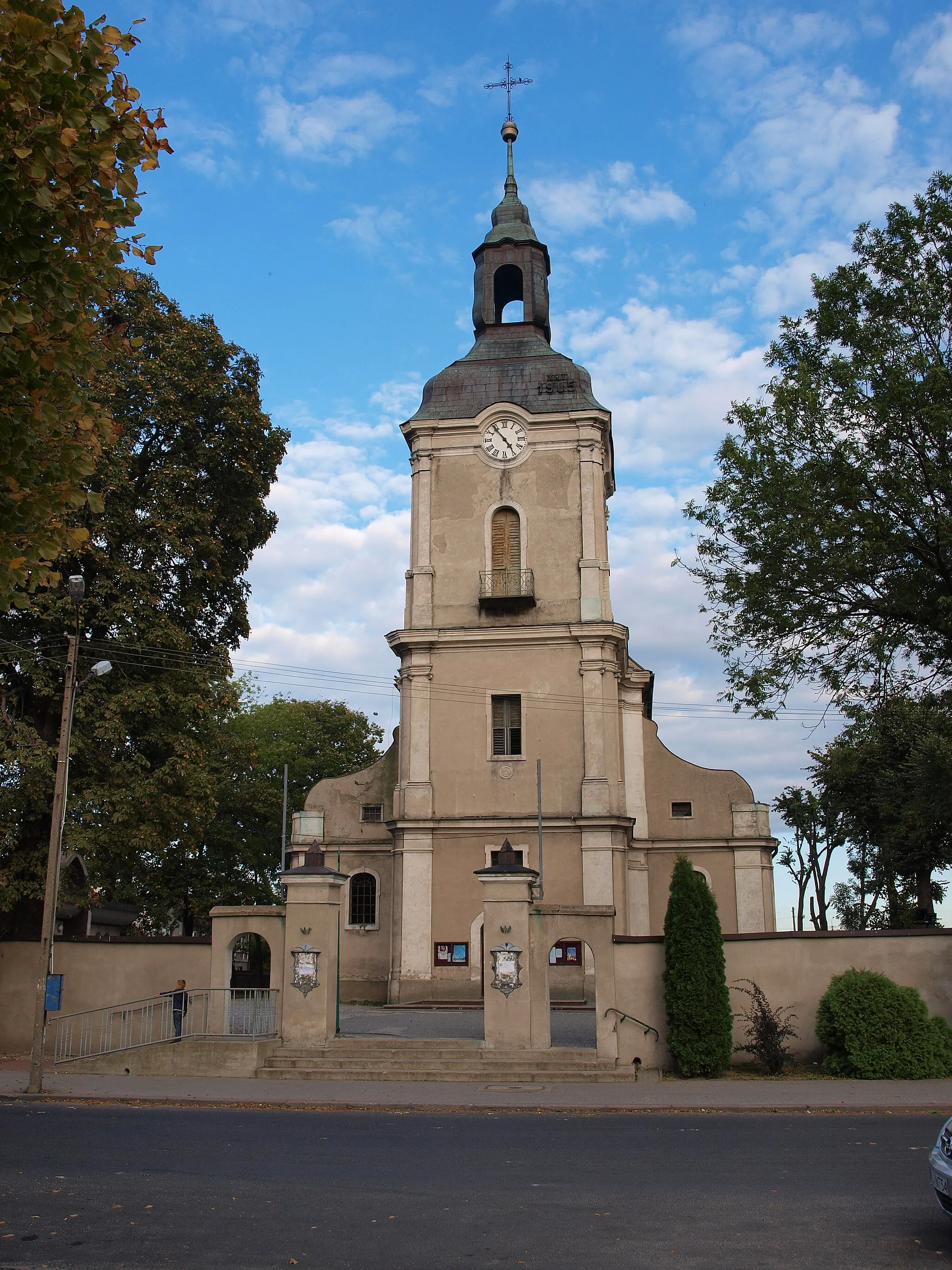 Photo showing: Błaszki - kościół parafialny pw. św. Anny, mur., 1770