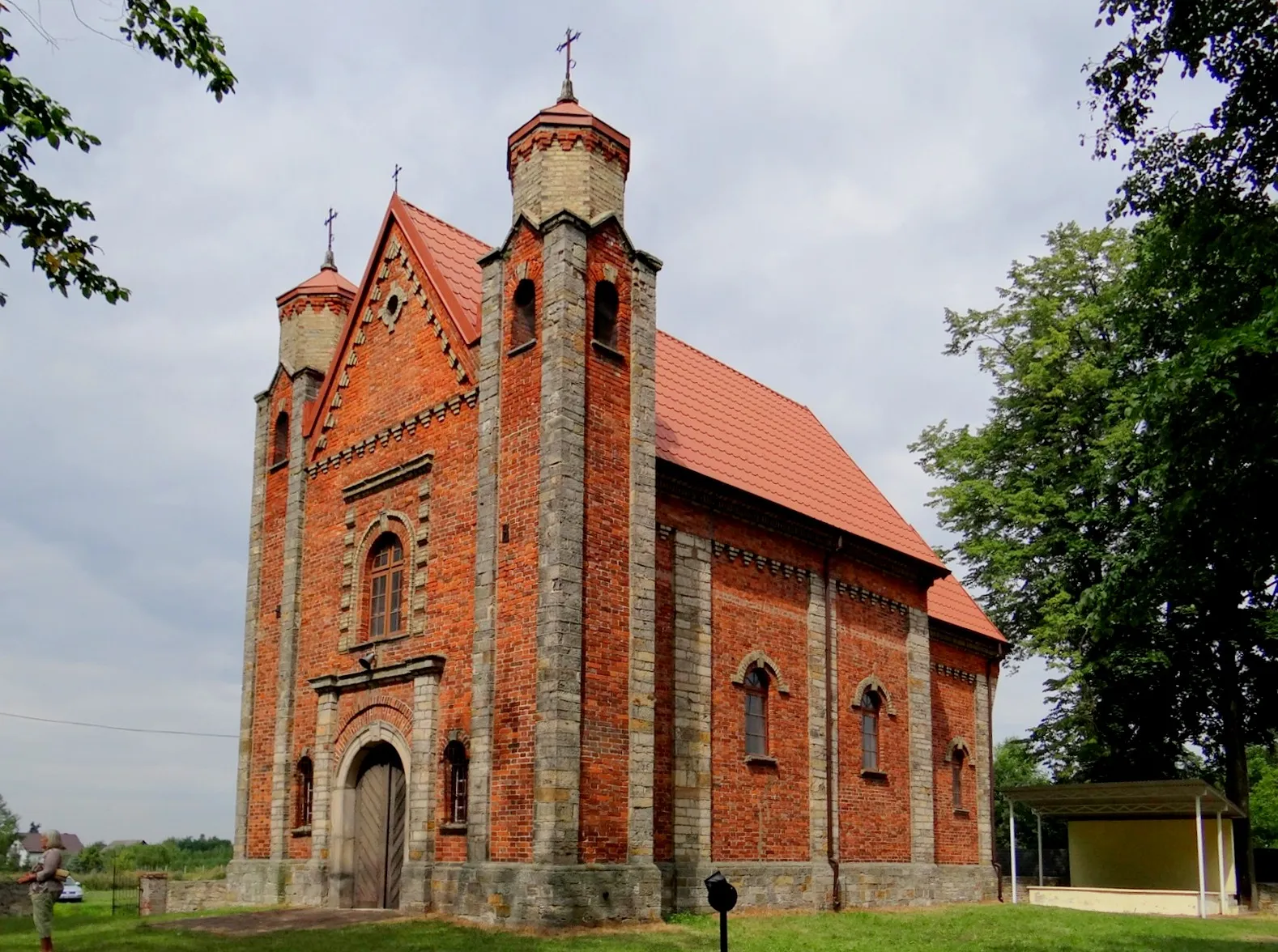 Photo showing: Gowarczów. Kościół św. Rocha