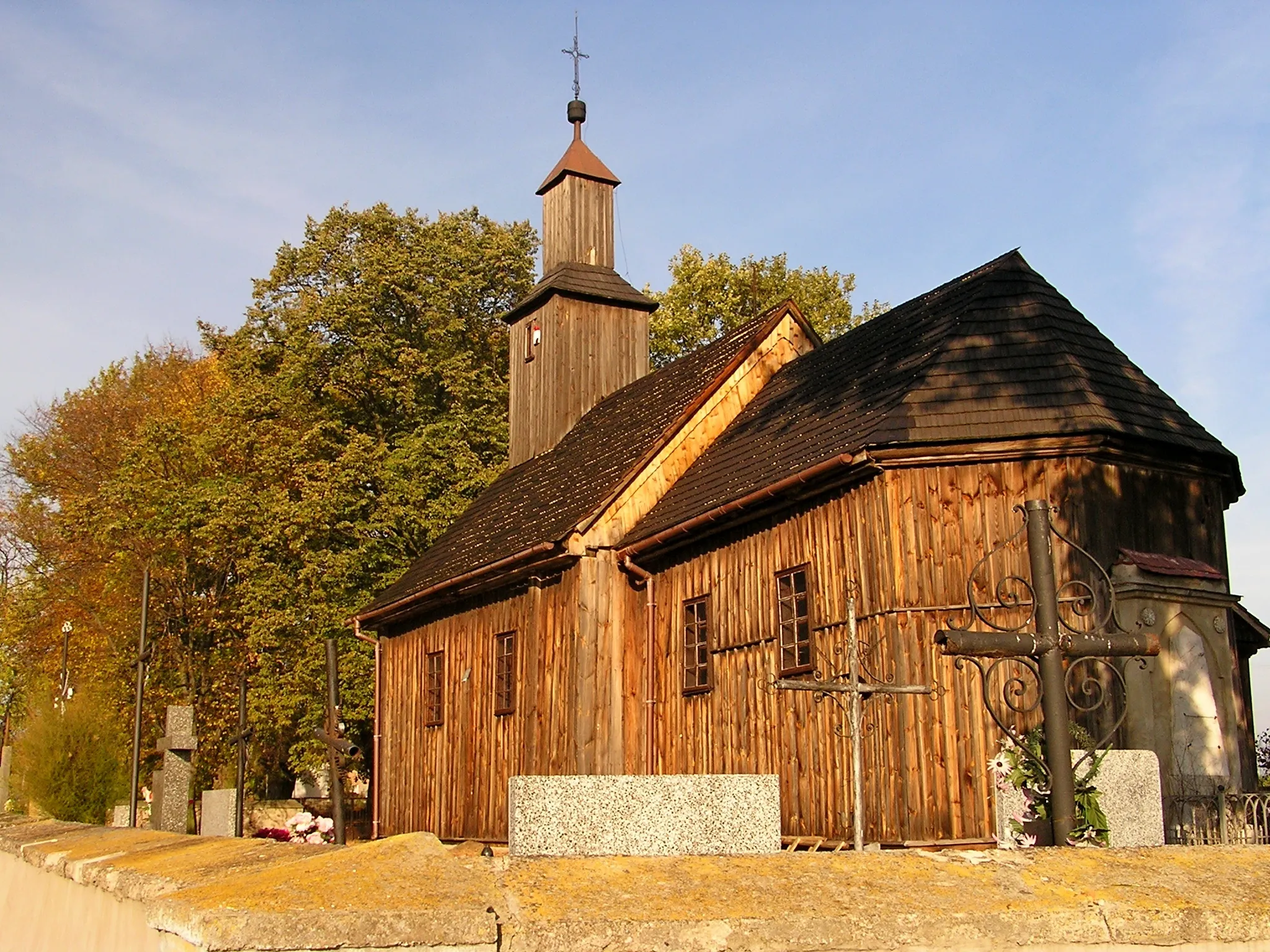 Photo showing: Postękalice kościół 1737r