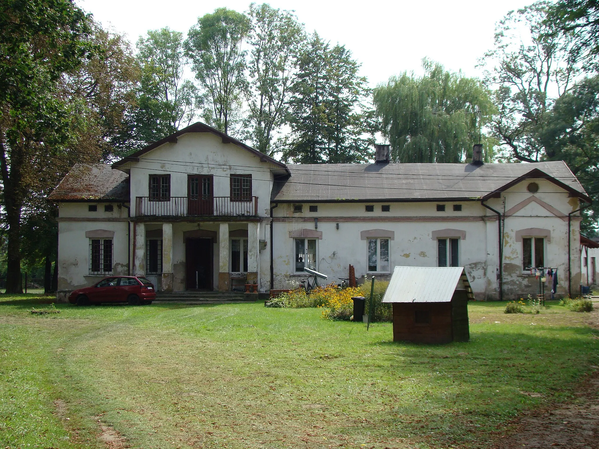 Photo showing: Łęki Szlacheckie, Park dworski