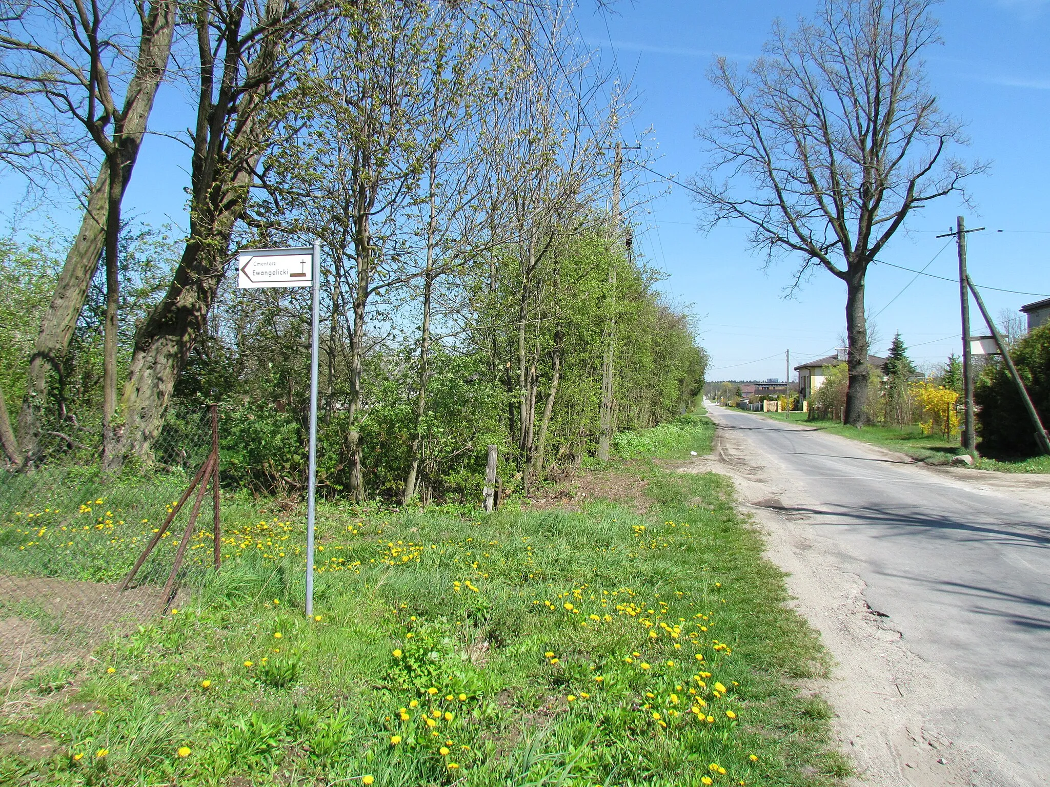 Photo showing: Lutheran Cemetery in Łaznowska Wola, Poland