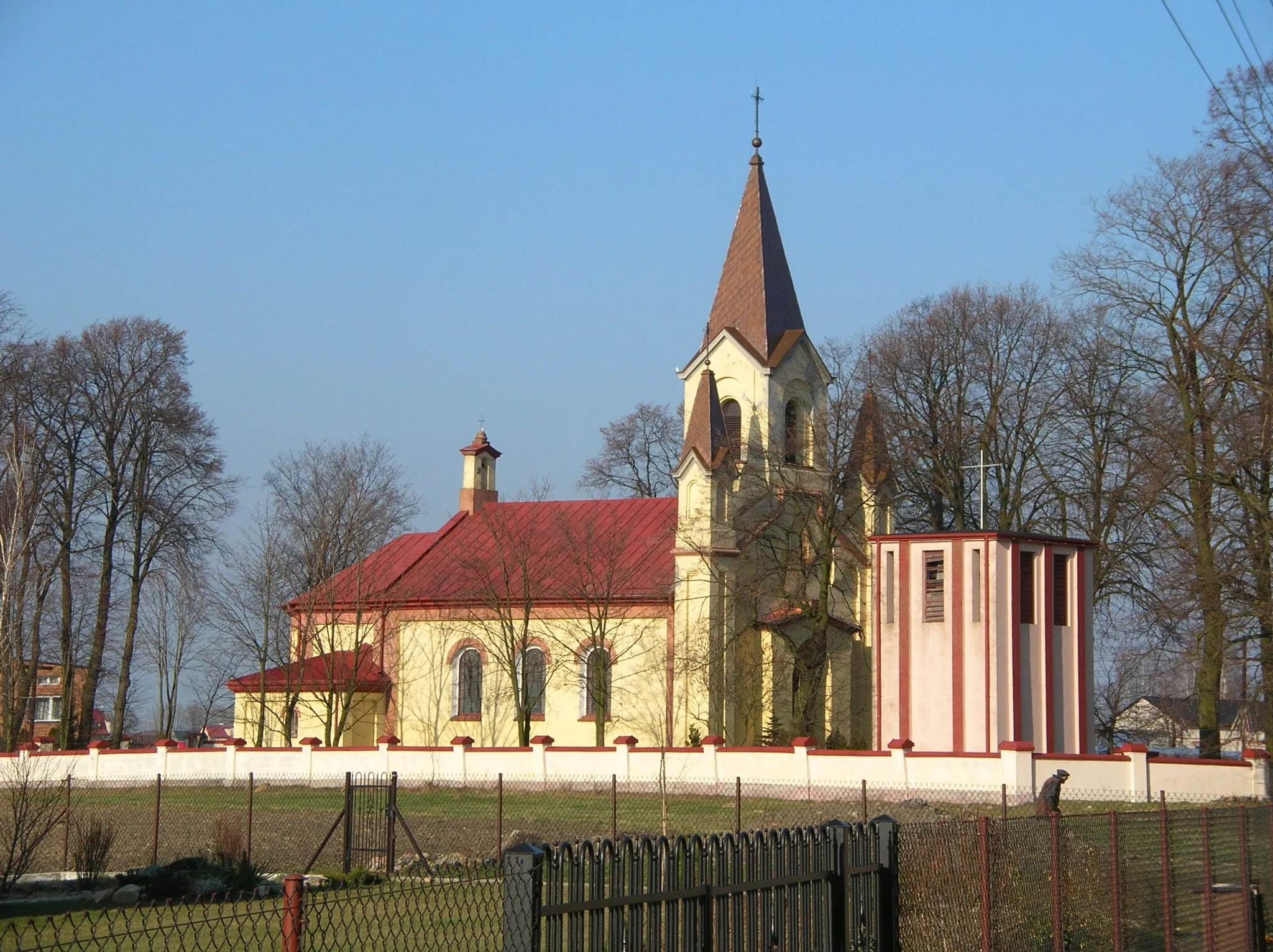 Photo showing: Saint Nicholas church in Gomulin, Poland