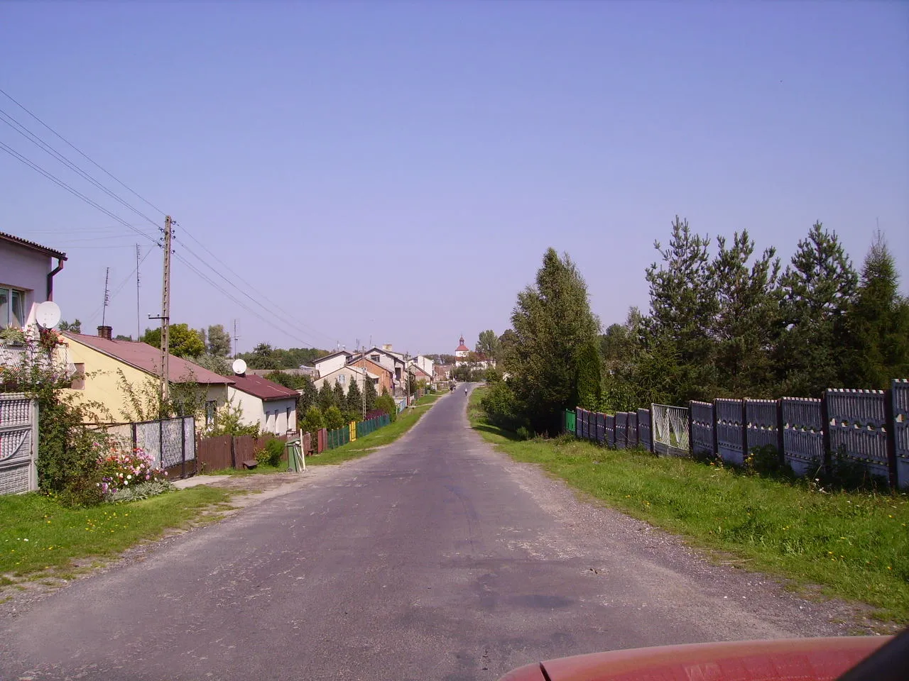 Photo showing: Dworszowice Kościelne, Strażacka street.