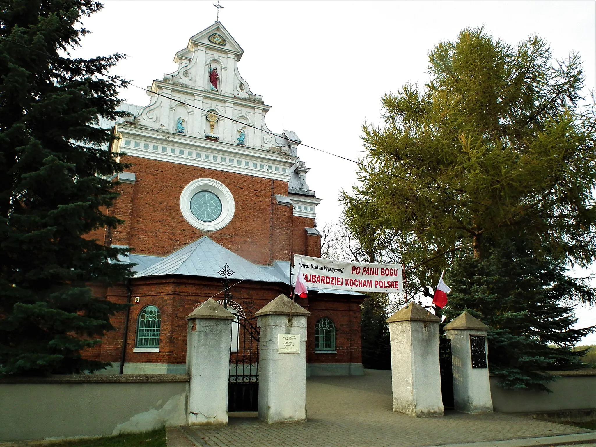 Photo showing: Kościół Wszystkich Świętych w Bełdowie.