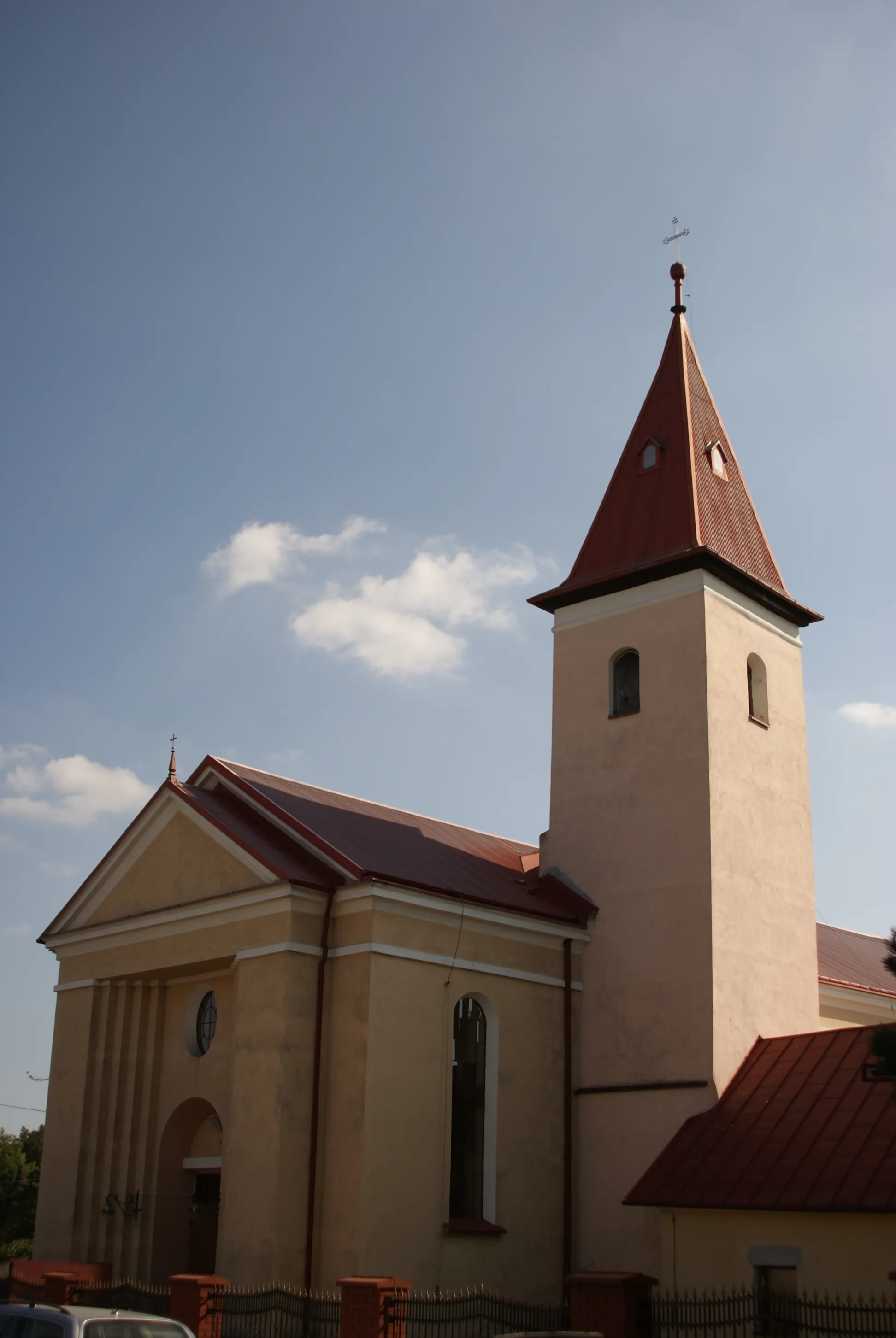 Photo showing: Kościół p.w. św. Mikołaja w Wilkowiecku