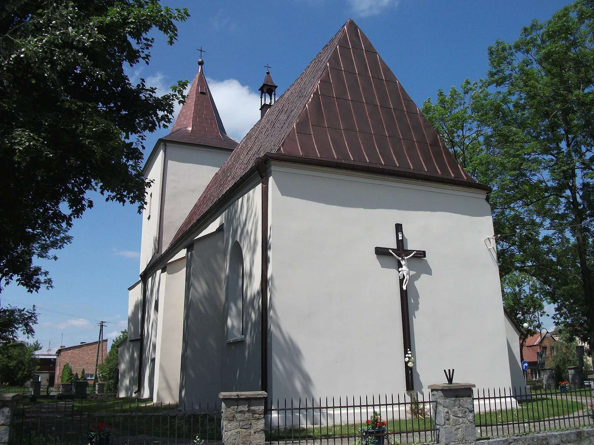 Photo showing: Kościół w Dąbrowie k/Wielunia