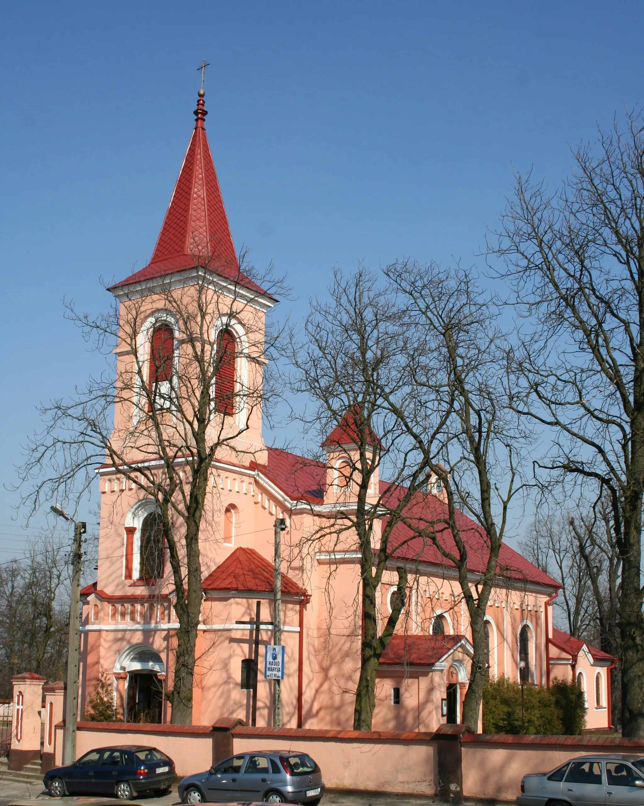 Photo showing: Poland, województwo łódzkie, Czarnocin, Kościół Wniebowzięcia Najświętszej Maryi Panny