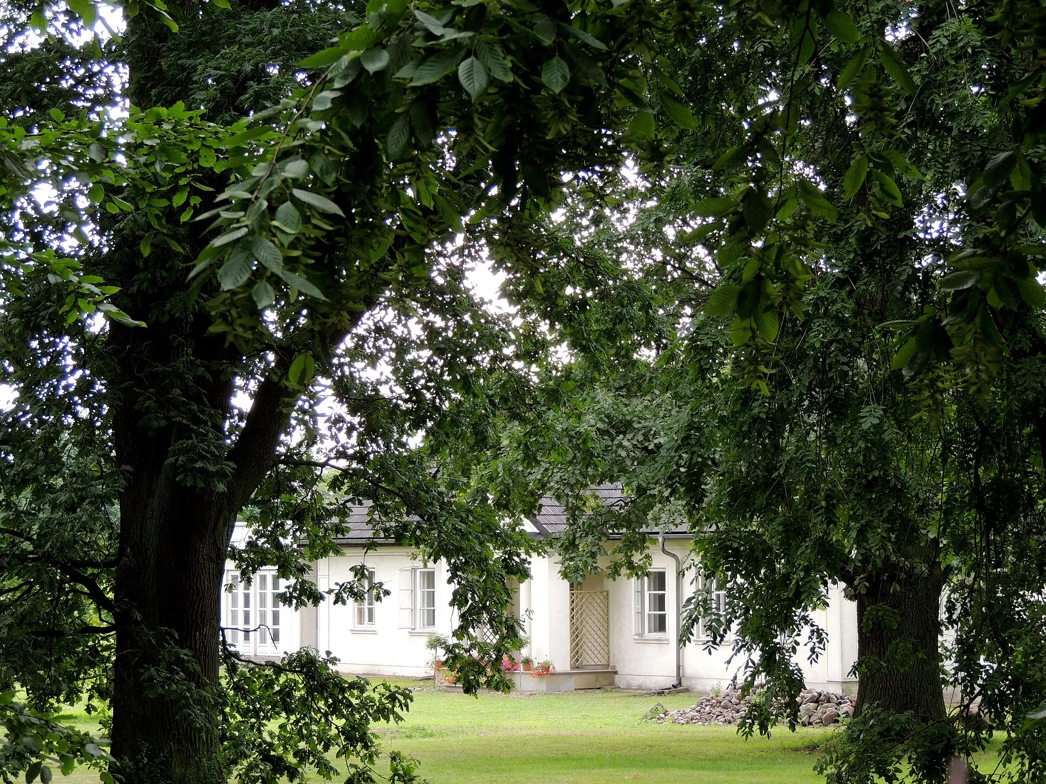 Photo showing: Sułkowice Pierwsze - park dworski, poł. XIX, 1910-1920, 1947-1950