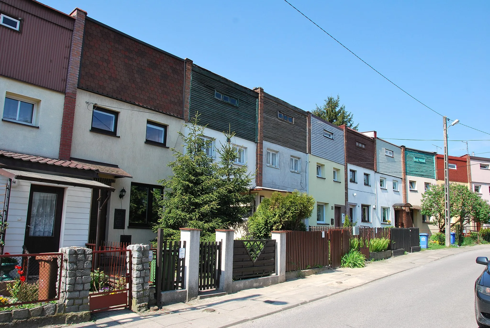 Photo showing: Kwarcowa Street in Łódź