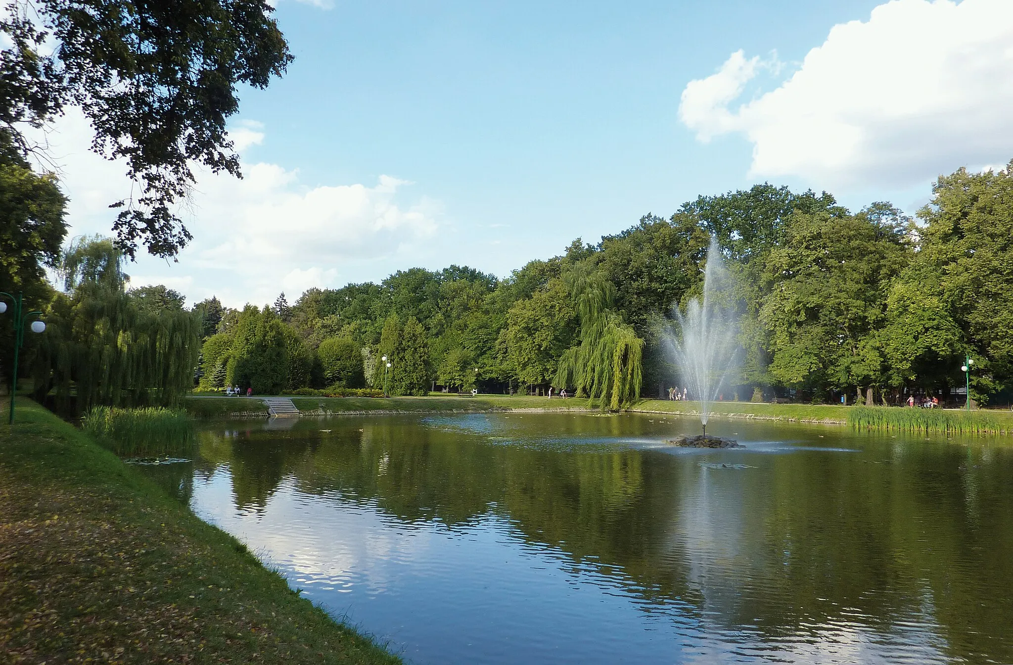 Photo showing: Poniatowski Park in Piotrków Trybunalski