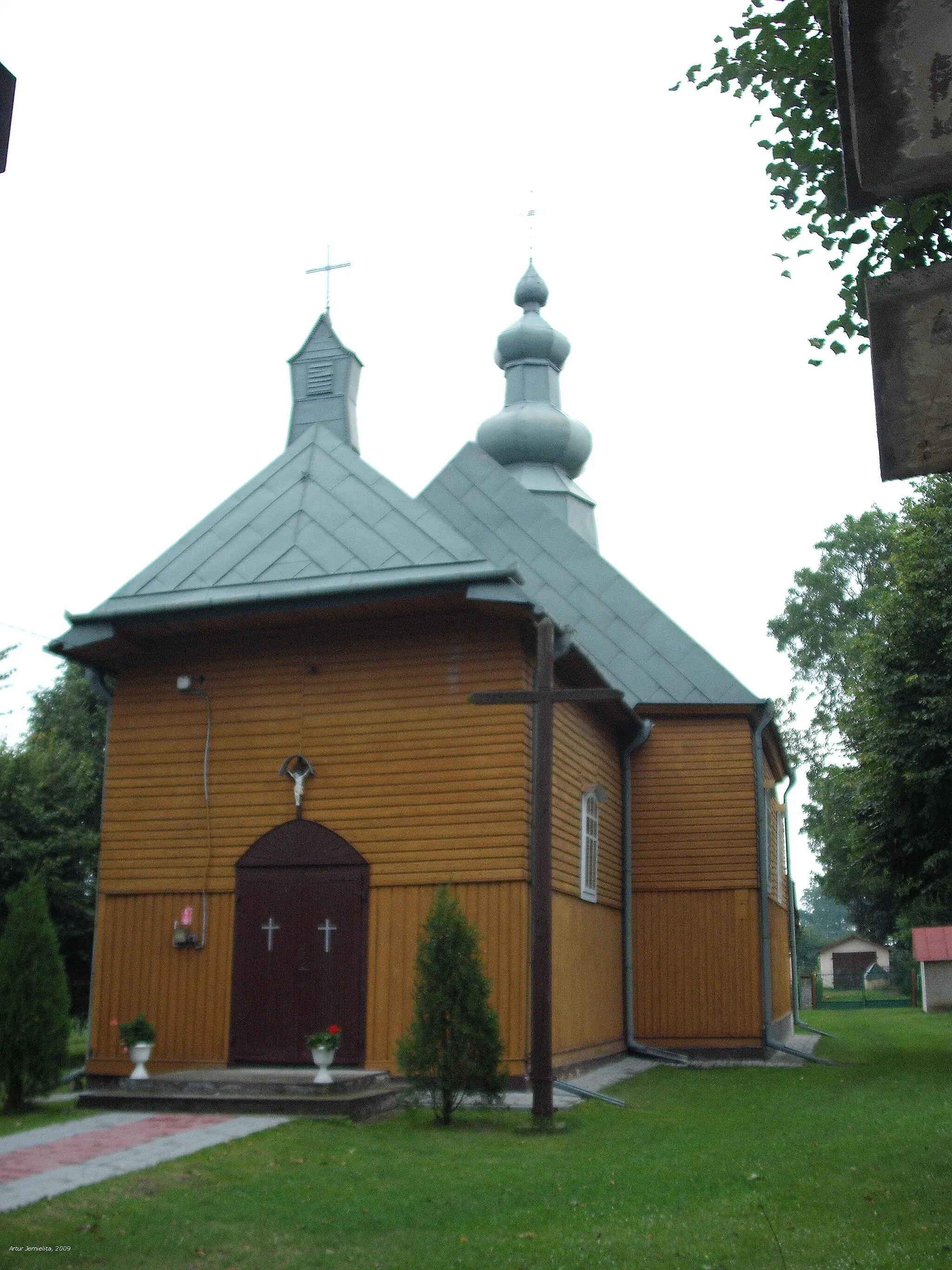 Photo showing: Sant James Polish Catholic Church in Zolkiewka, Polish