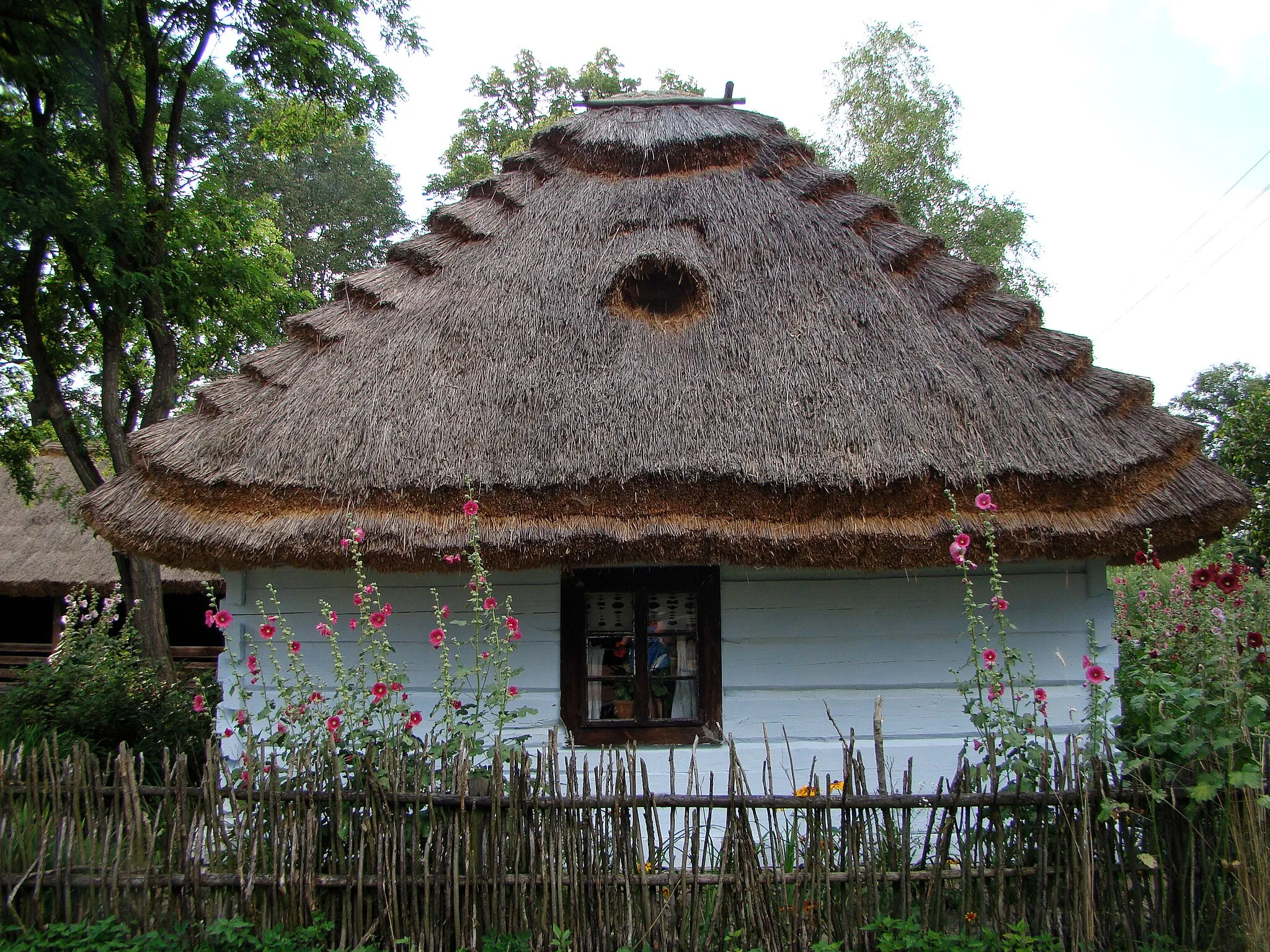 Photo showing: Dům ve skanzenu v Guciówě, Polsko