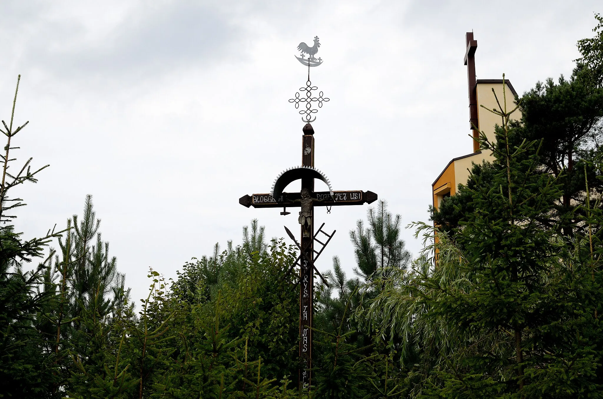 Photo showing: Korytków Duży - kościół pw. Matki Bożej Bolesnej