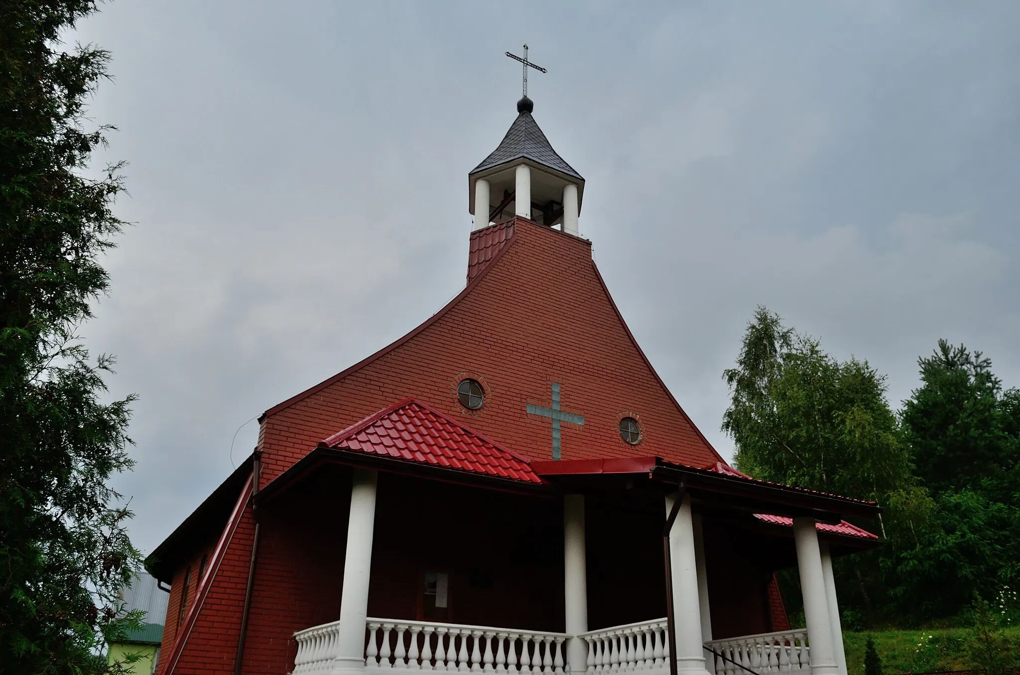 Photo showing: Komodzianka - kościół p.w. Przemienienia Pańskiego