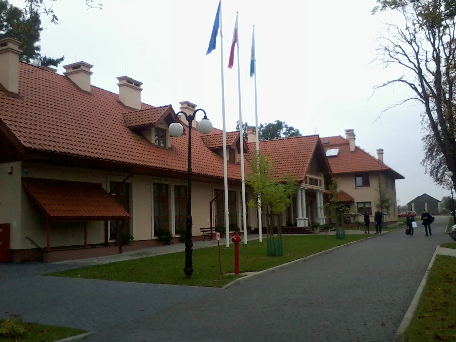 Photo showing: Depułtycze Nowe - Park near Center of International Cooperation - The State School of Higher Education in Chełm (Poland)