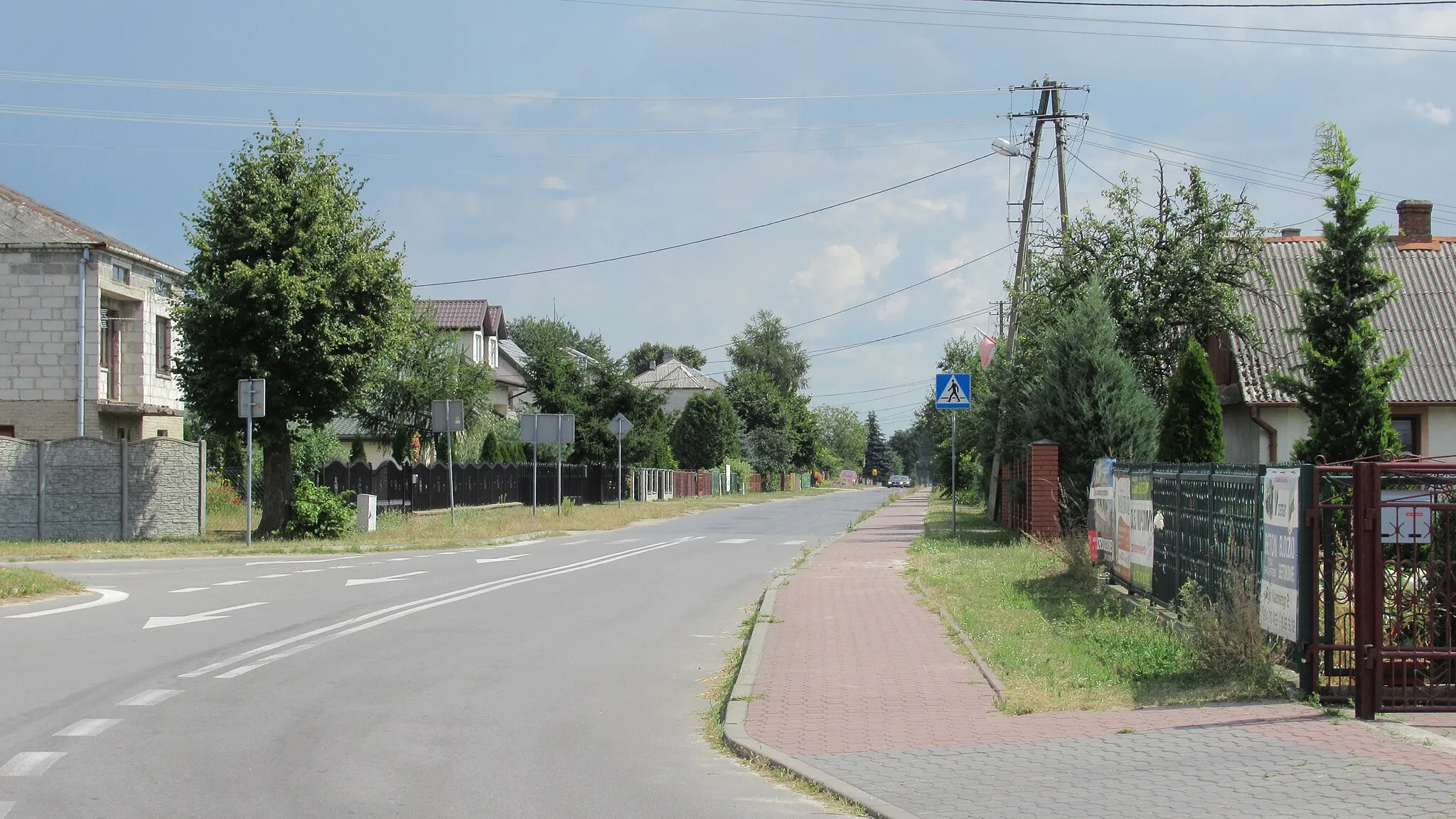 Photo showing: Grabów Szlachecki (pow. rycki, woj. lubelskie, Polska). Fragment miejscowości.