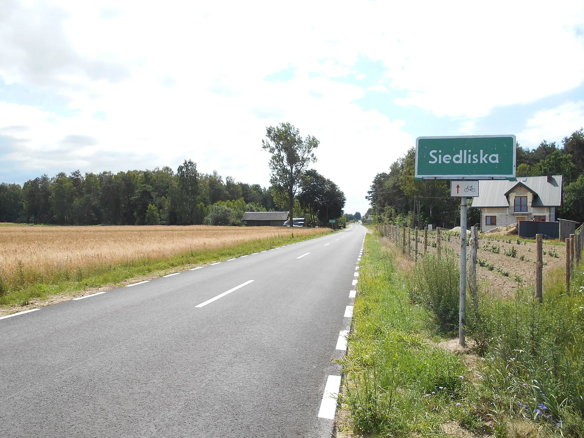 Photo showing: Siedliska – miejscowość w gminie Wojcieszków.