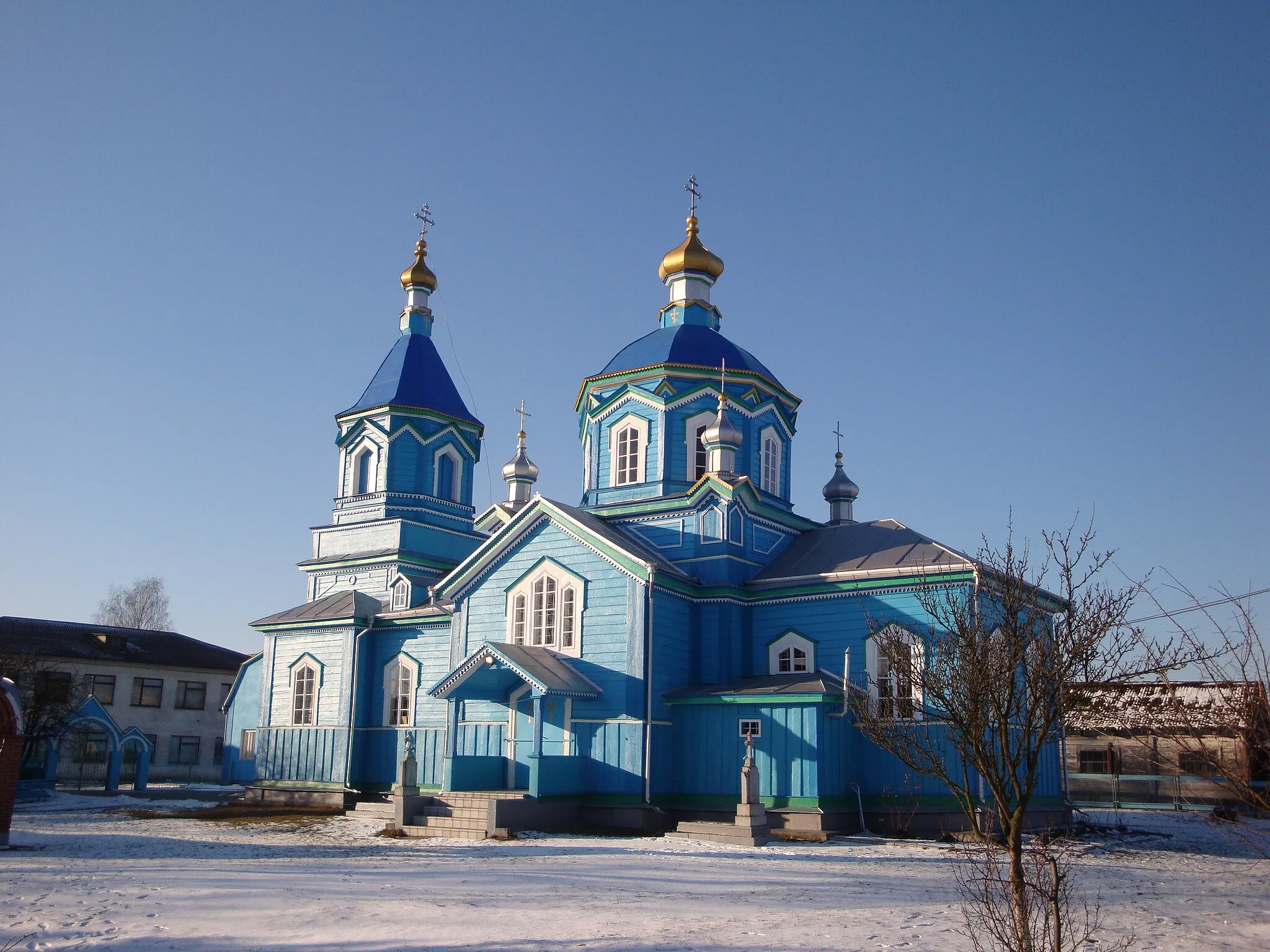 Photo showing: Church of Nativity of the Theotokos in Luboml