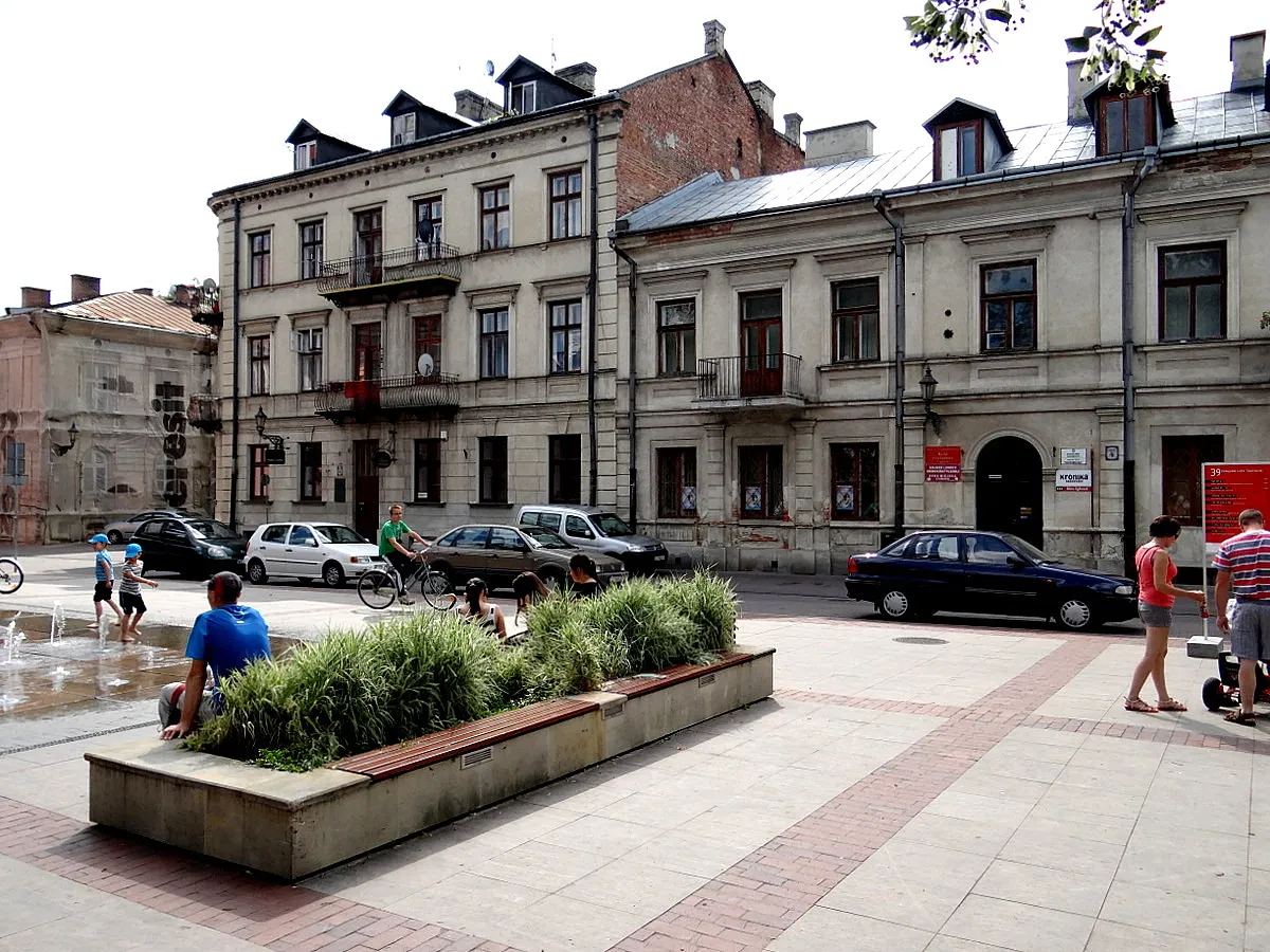 Photo showing: Zamość. Rynek Wodny