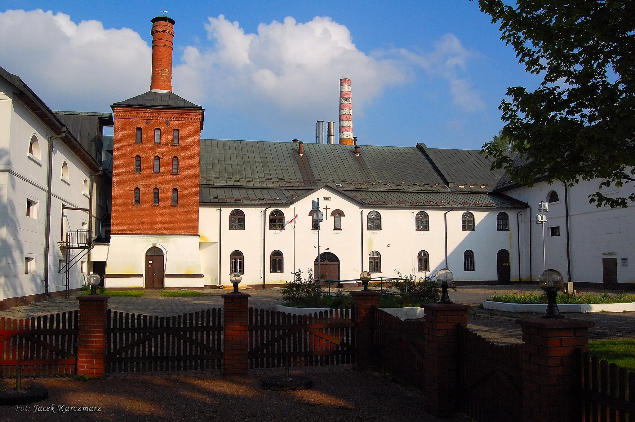 Photo showing: Zwierzyniec, brewery