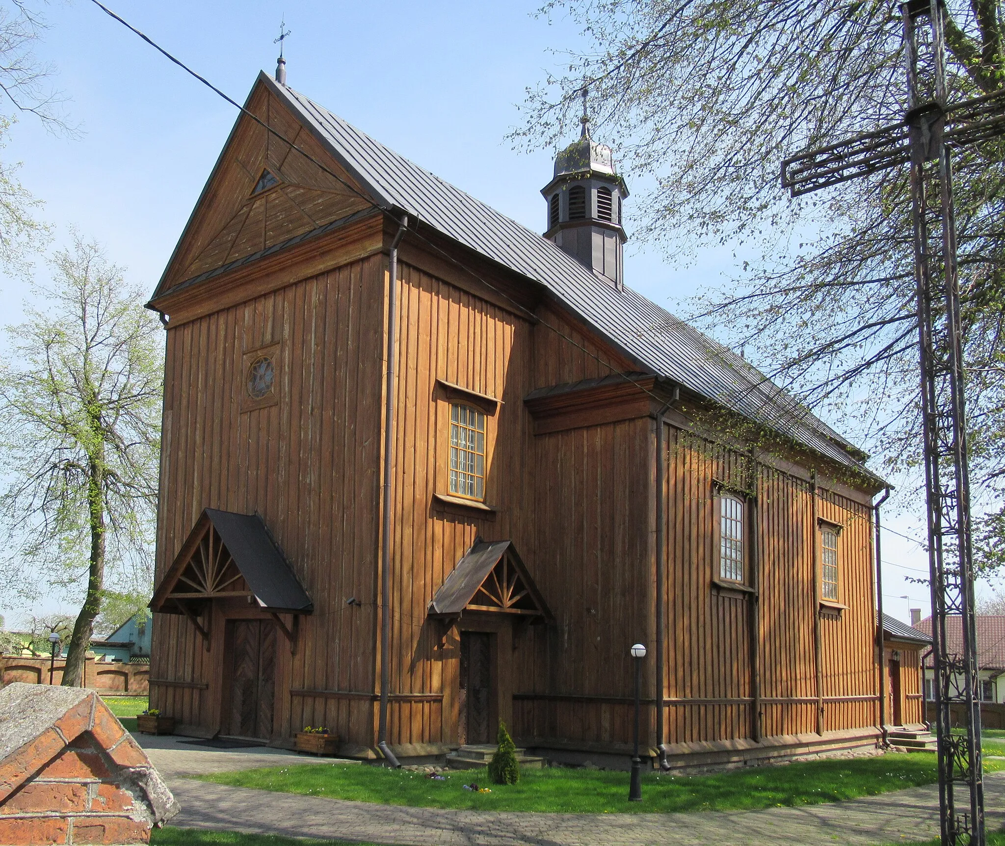 Photo showing: Rudno Drugie (pow. parczewski, woj. lubelskie, Polska). Rzymskokatolicki kościół.