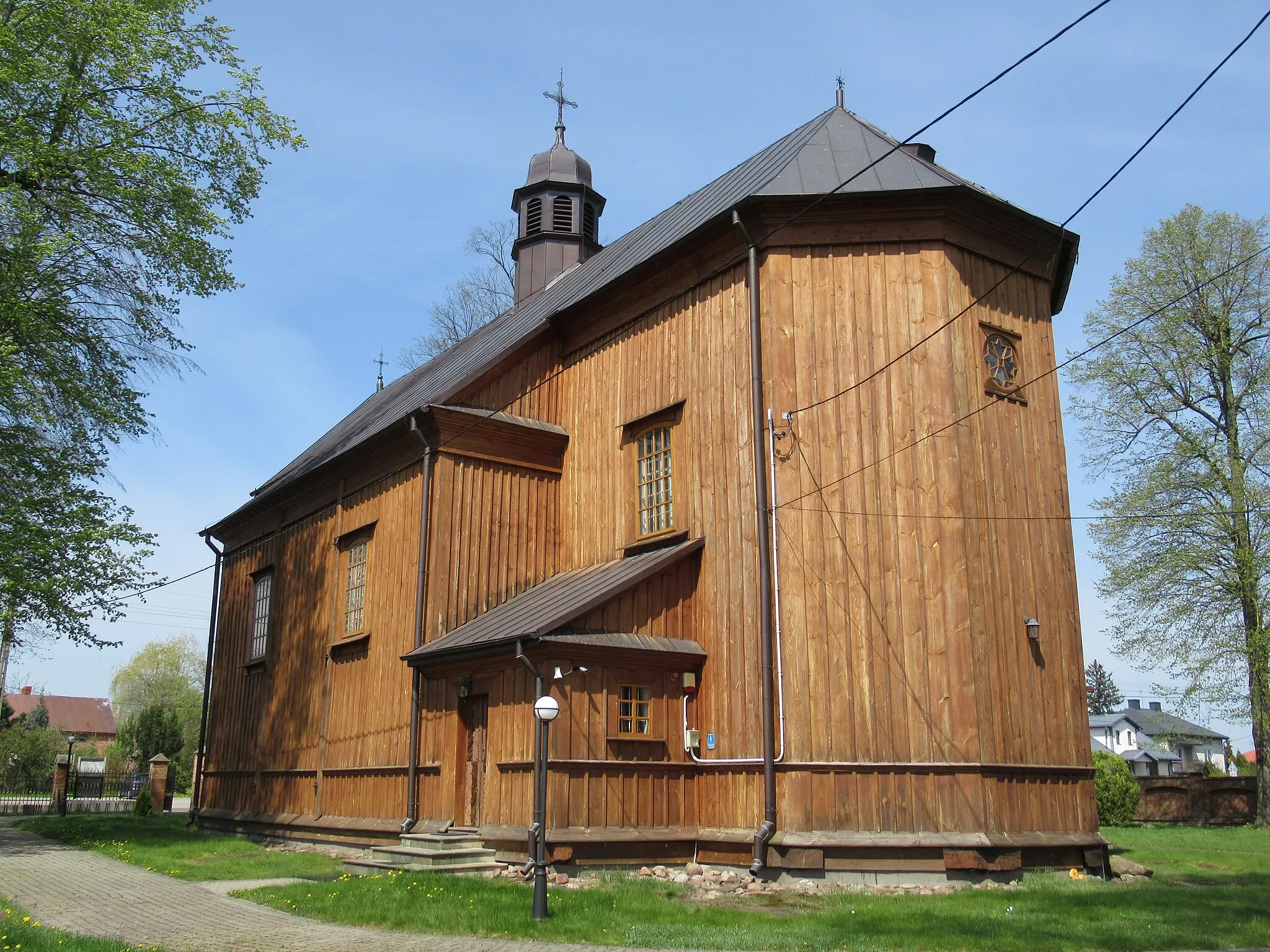 Photo showing: Rudno Drugie (pow. parczewski, woj. lubelskie, Polska). Rzymskokatolicki kościół.