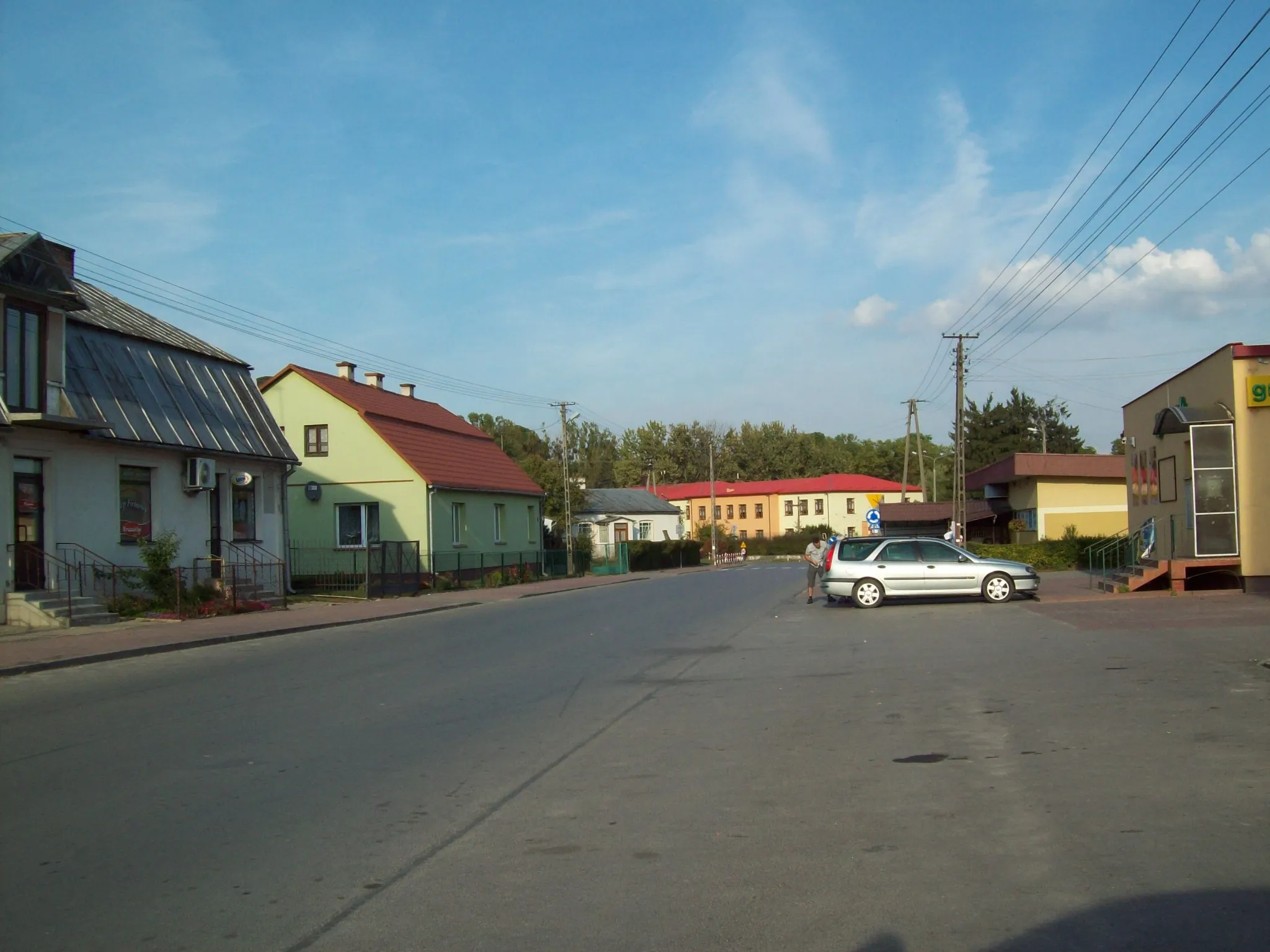 Photo showing: Widok na Rynek - część wsi Krzczonów