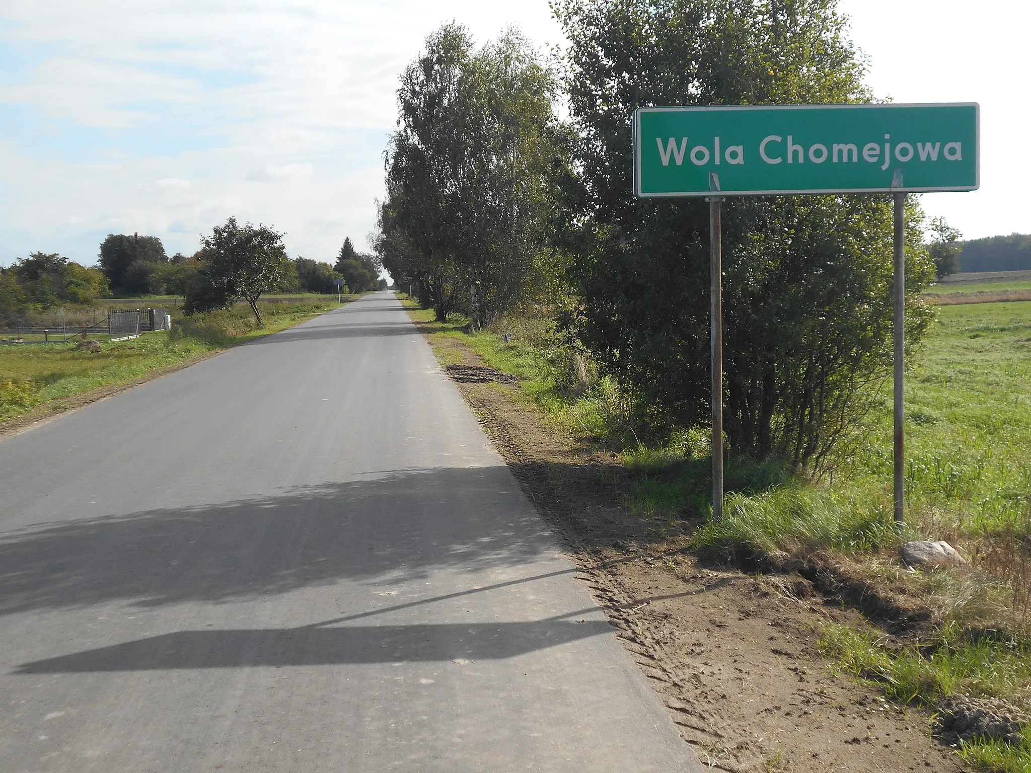 Photo showing: Miejscowość w gminie Borki