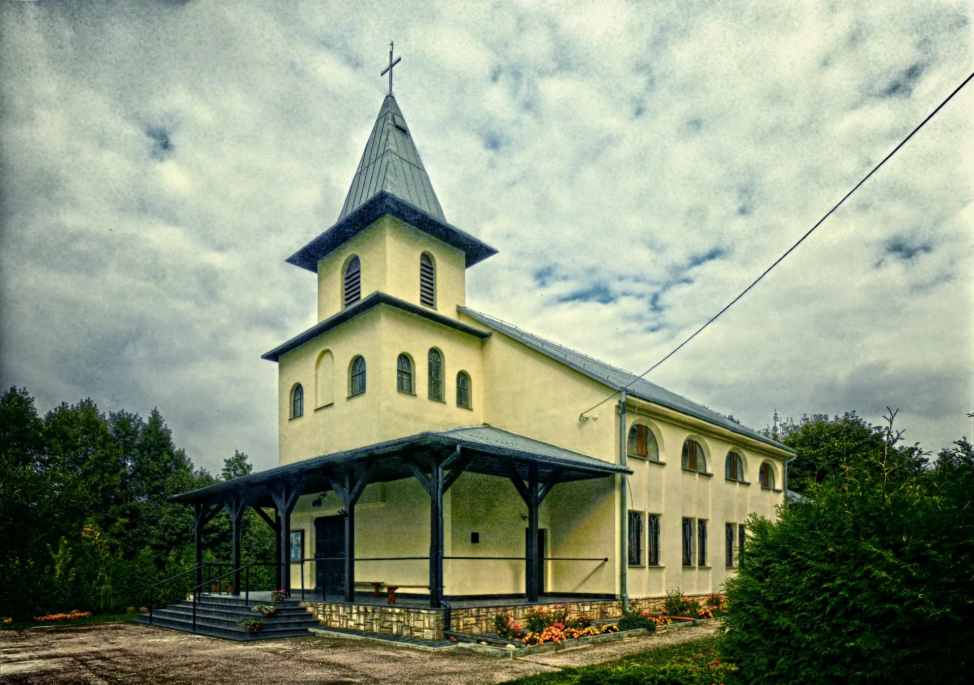 Photo showing: kościół w Snopkowie, gmina Jastków, woj. lubelskie
