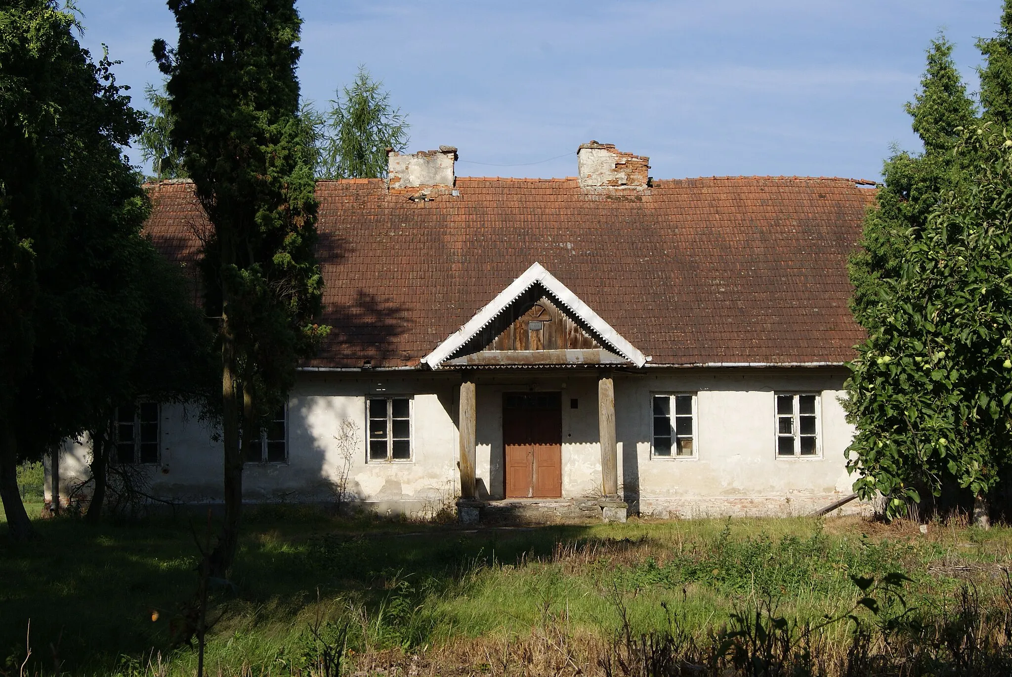 Photo showing: Samogoszcz - stara plebania (zabytek nr A-754)