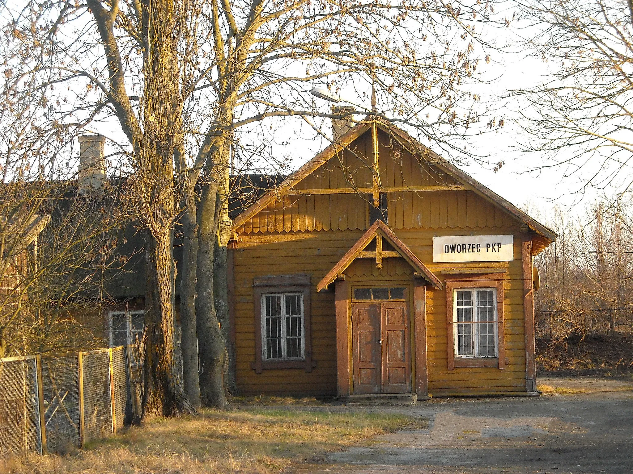 Photo showing: Stacja Ruda Opalin, kon. XIX w.