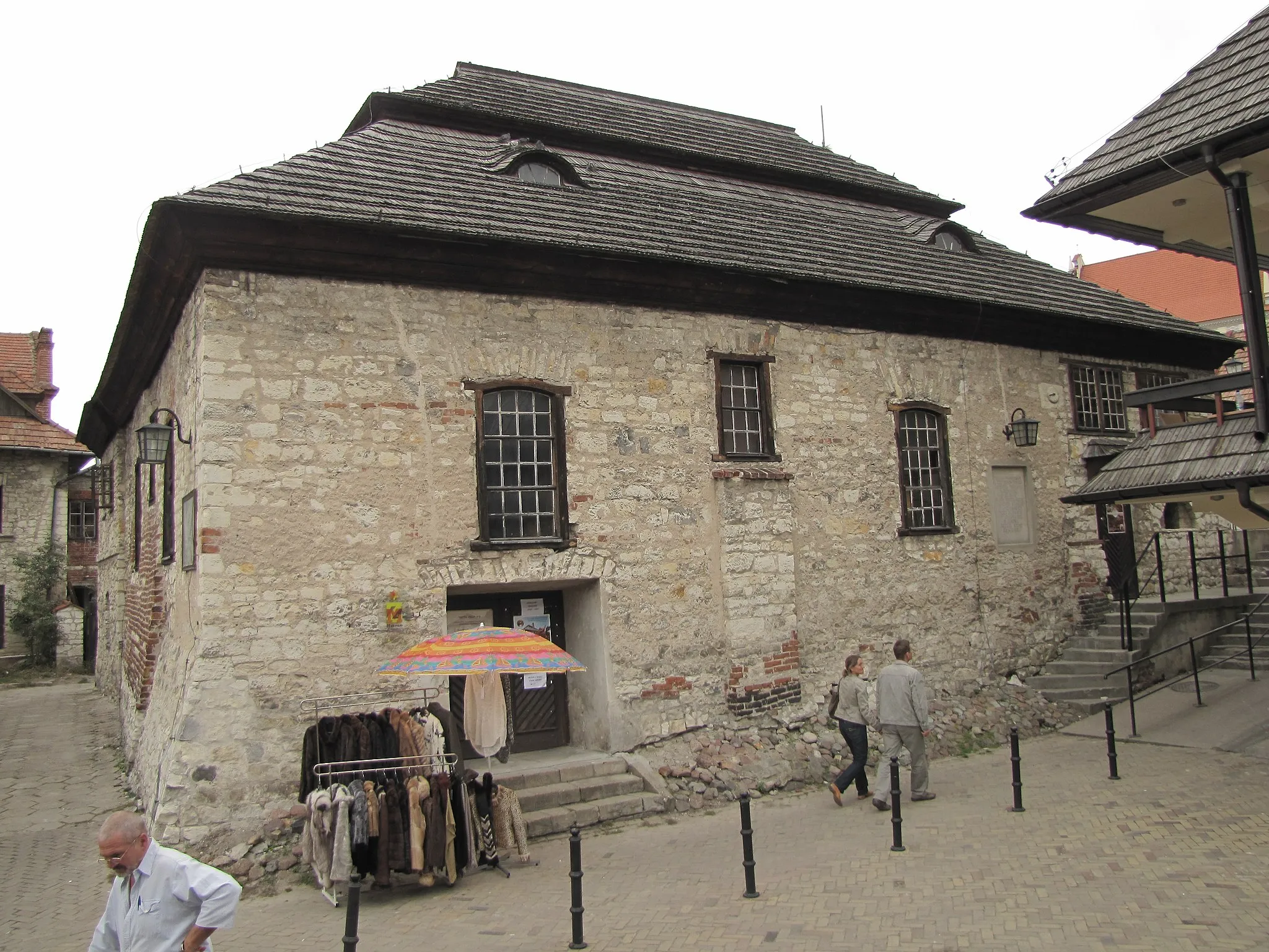 Photo showing: Bóżnica (XVIII), ob. kino Mały Rynek 6 miasto Kazimierz Dolny