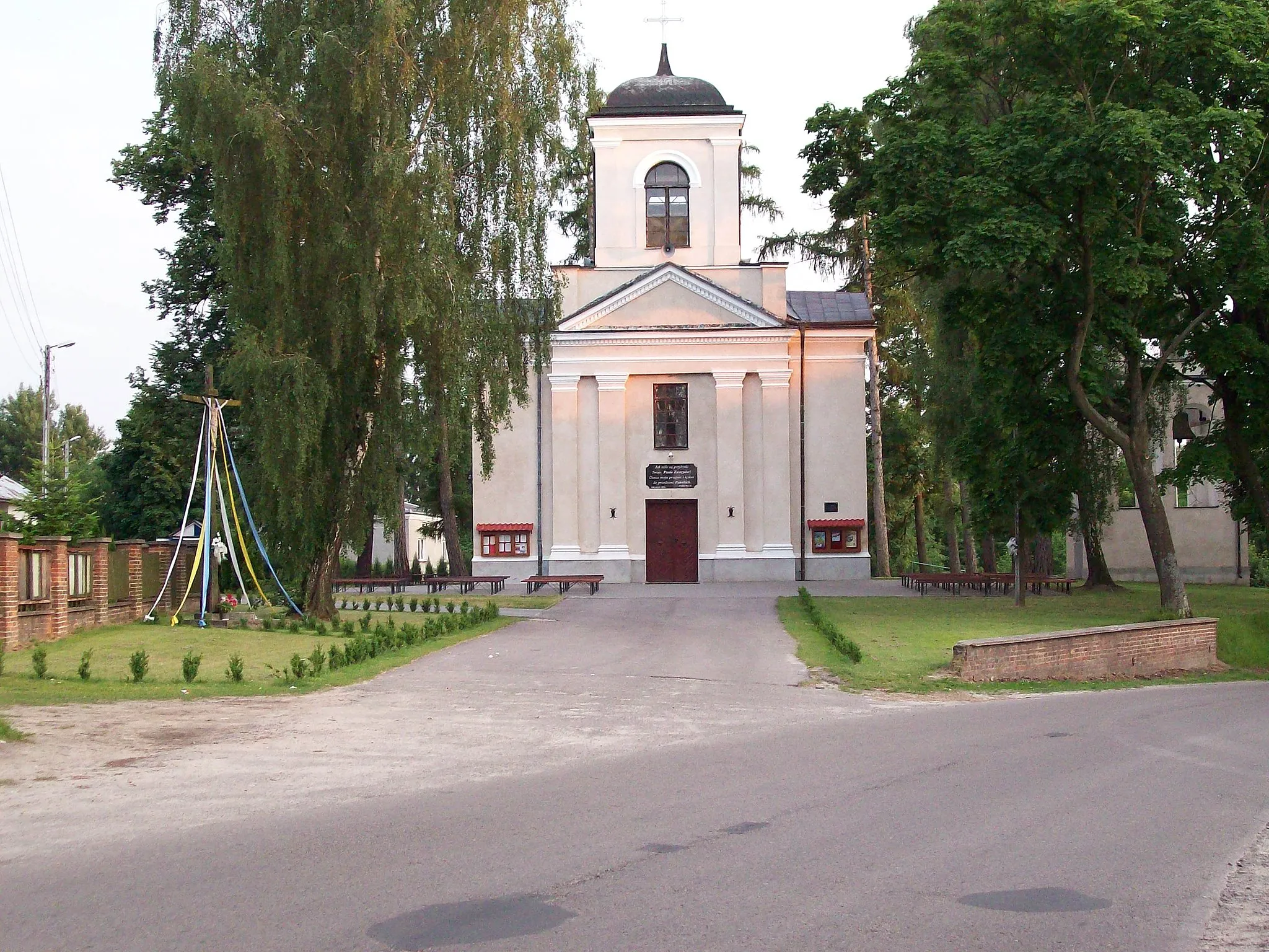 Photo showing: Zakrzówek - kościół parafialny p.w. św. Mikołaja (zabytek nr rejestr. A/435 z 7.06.1969)