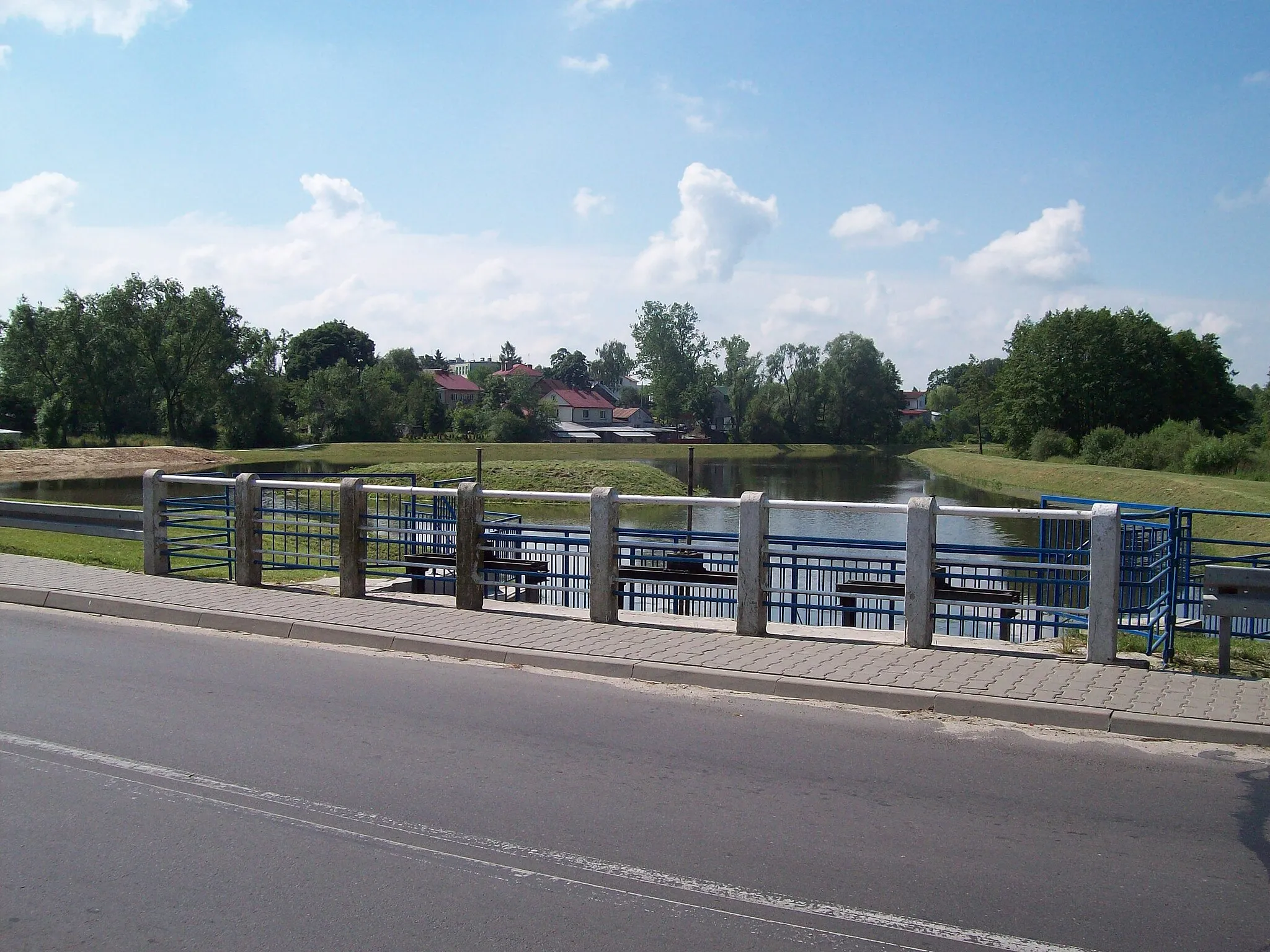 Photo showing: Zbiornik retencyjny na rzece Bystrzycy w Zakrzówku