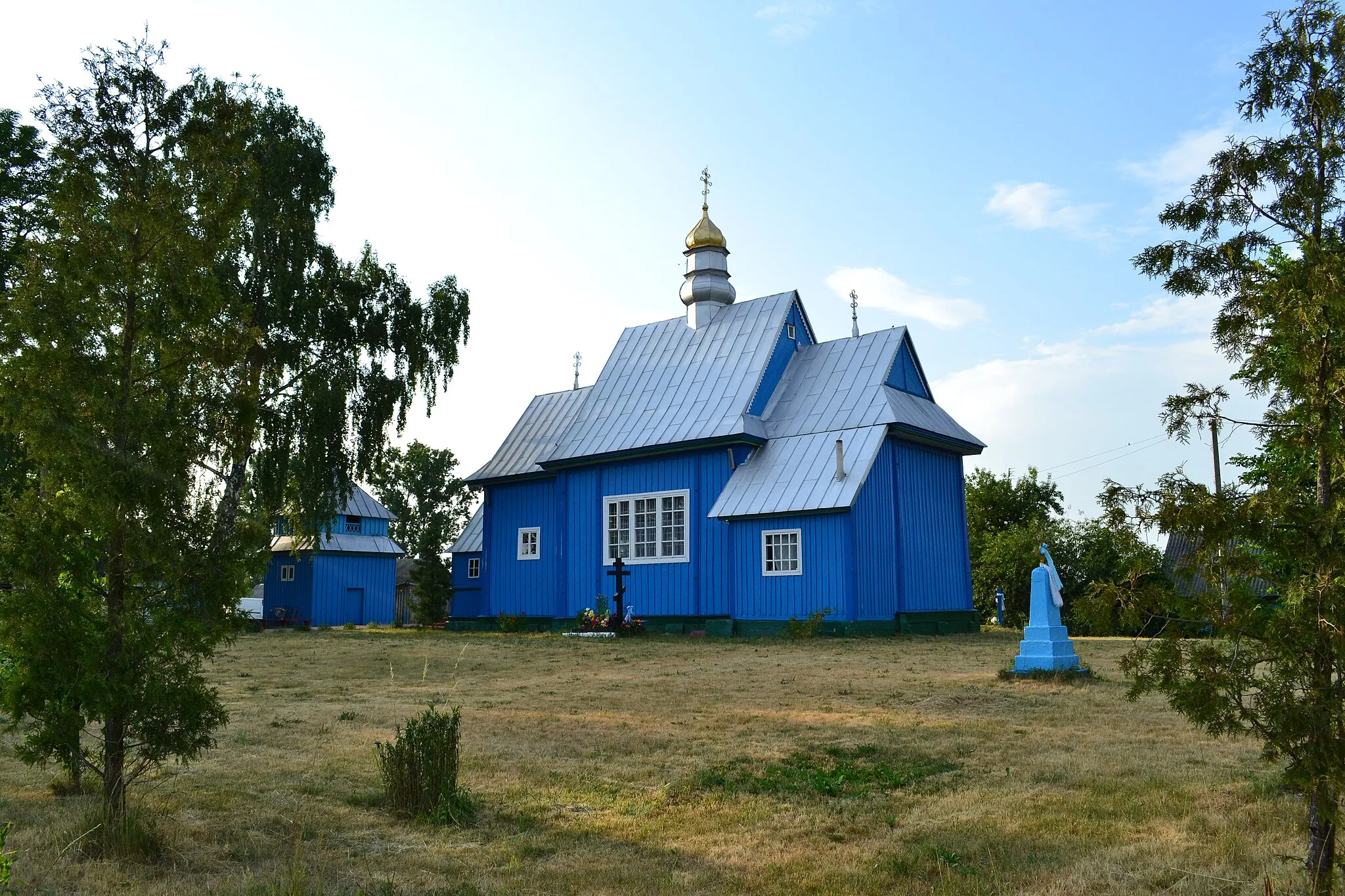 Photo showing: Church of St. Demetrius in Zhorany, Ukraine