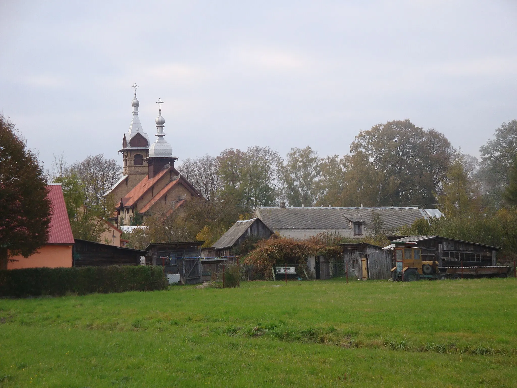 Photo showing: Saint Nicholas orthodox church in Zabłocie, Poland