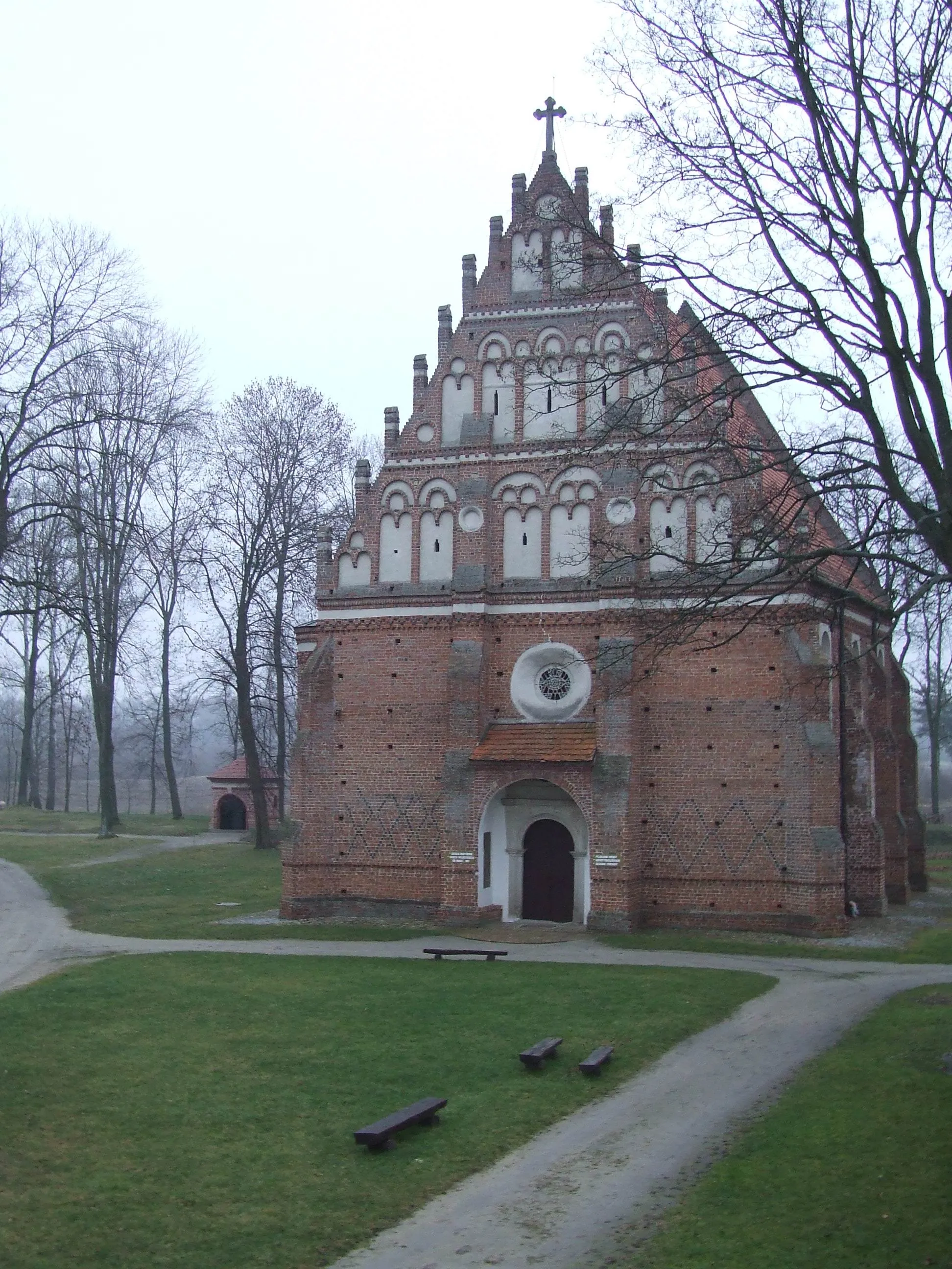 Photo showing: Kodeń, kościół filialny p.w. św. Ducha, cerkiew zamkowa z 1530