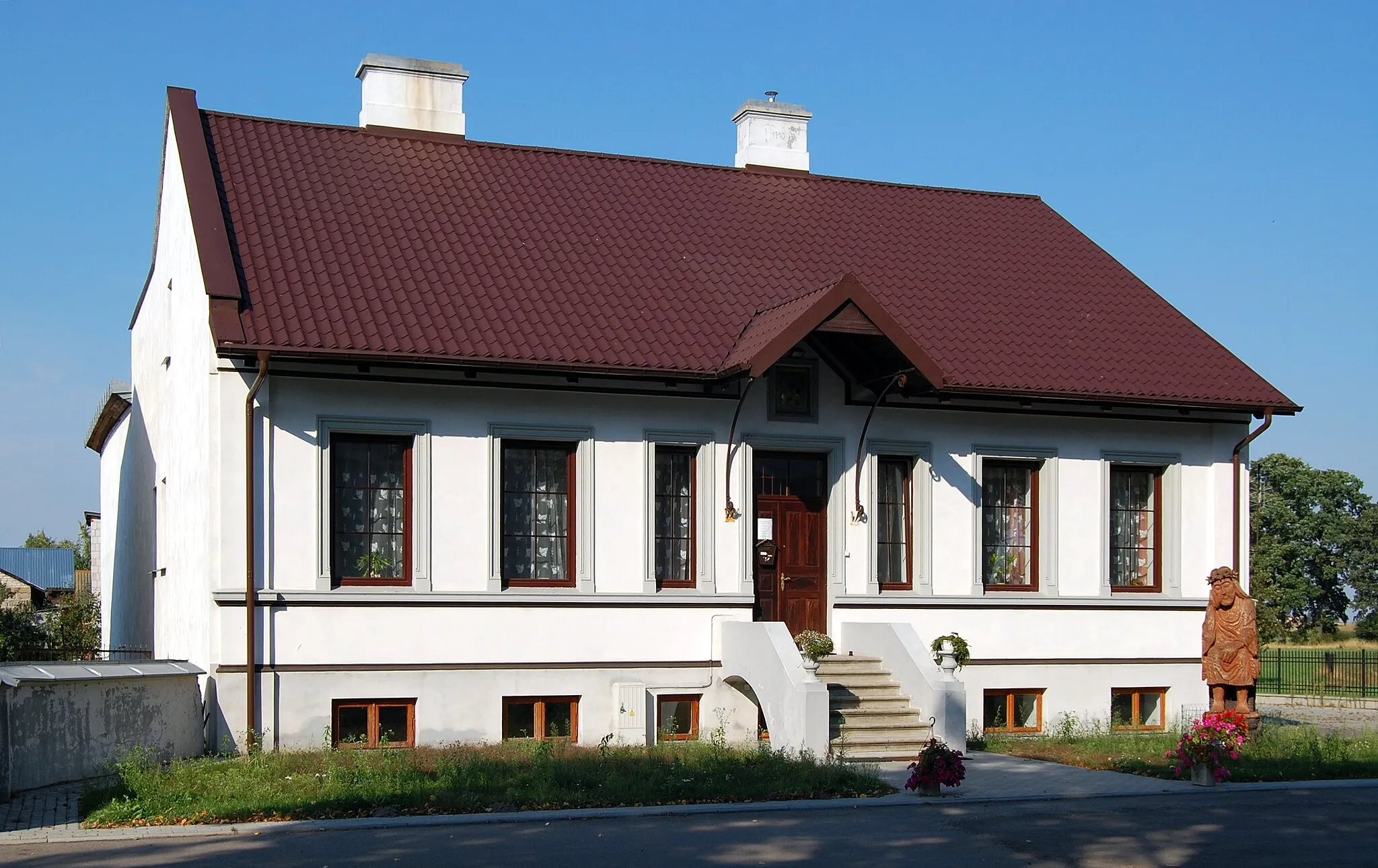 Photo showing: Rectory in Adamów, Łuków County, Lublin Voivodeship.