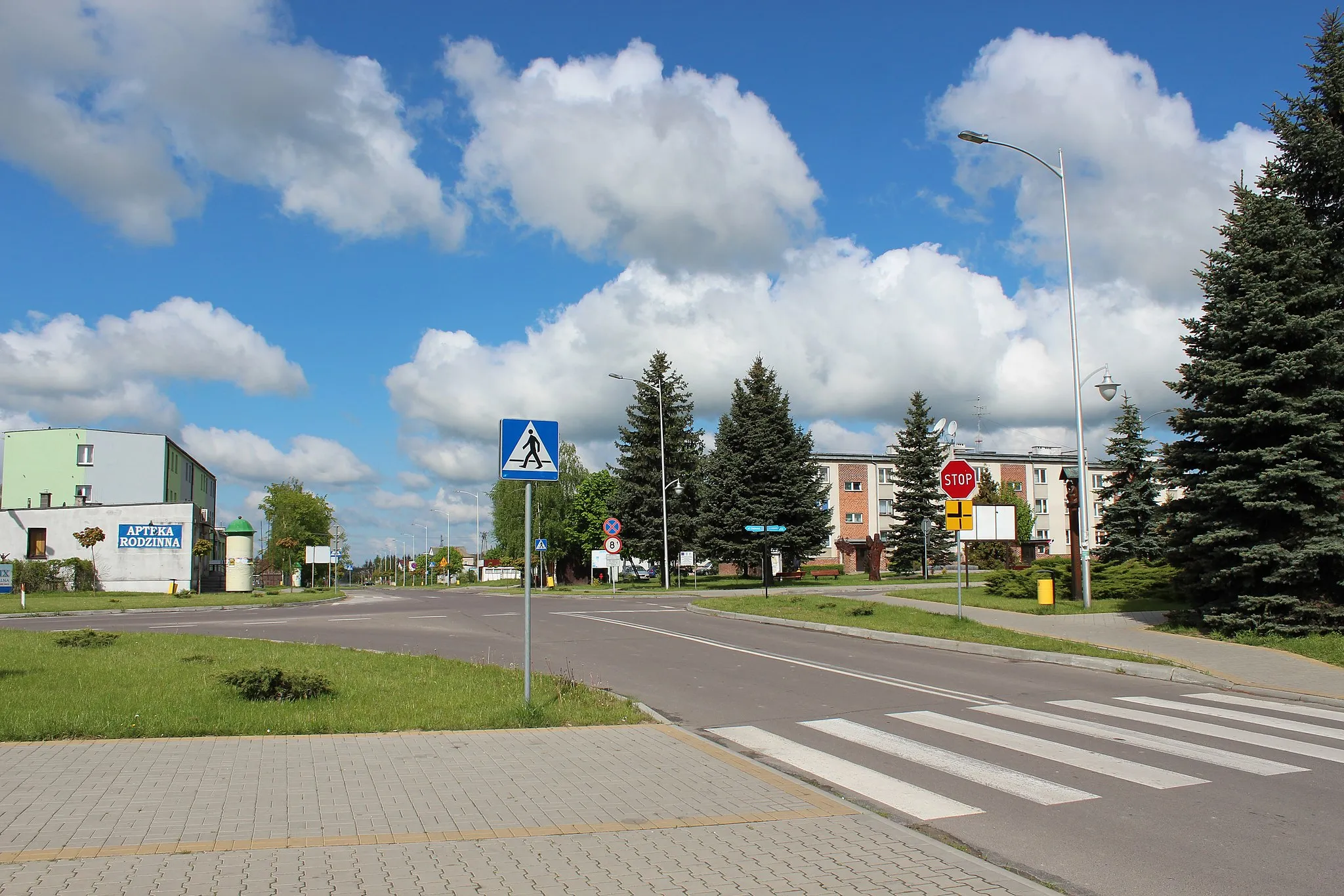 Photo showing: Wierzbica - center of the village