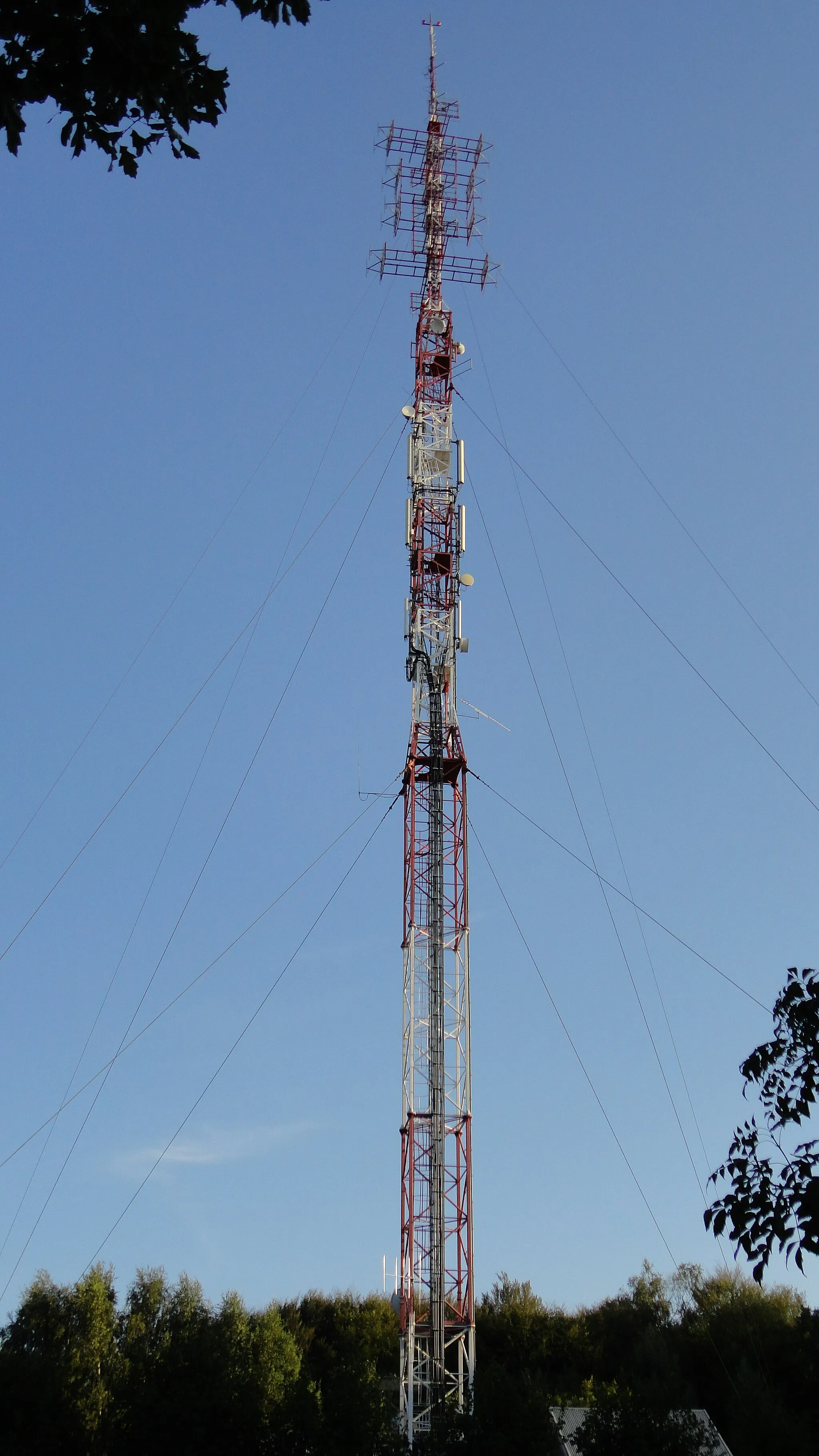 Photo showing: Radio tower in Feliksowka