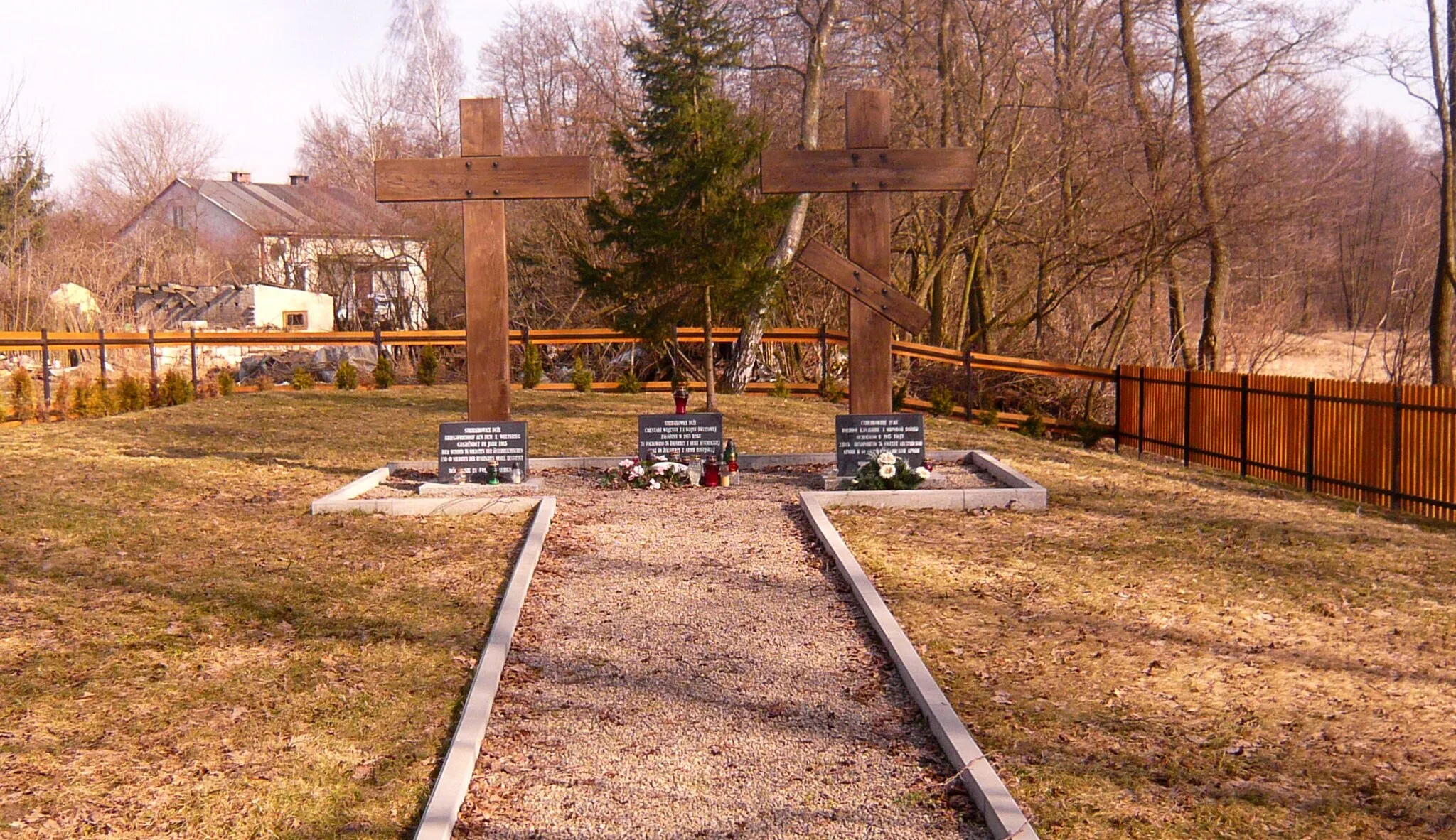 Photo showing: Cmentaqrz wojenny Z I wojny światowej Strzeszkowice