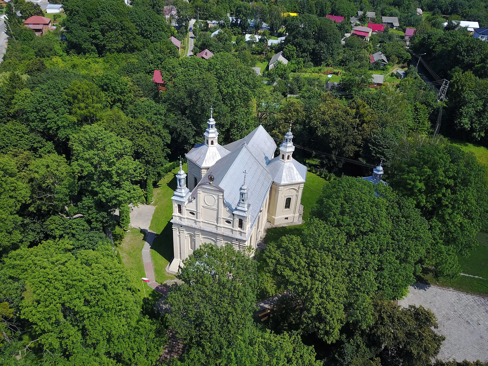 Photo showing: Church of the Assumption in Uchanie