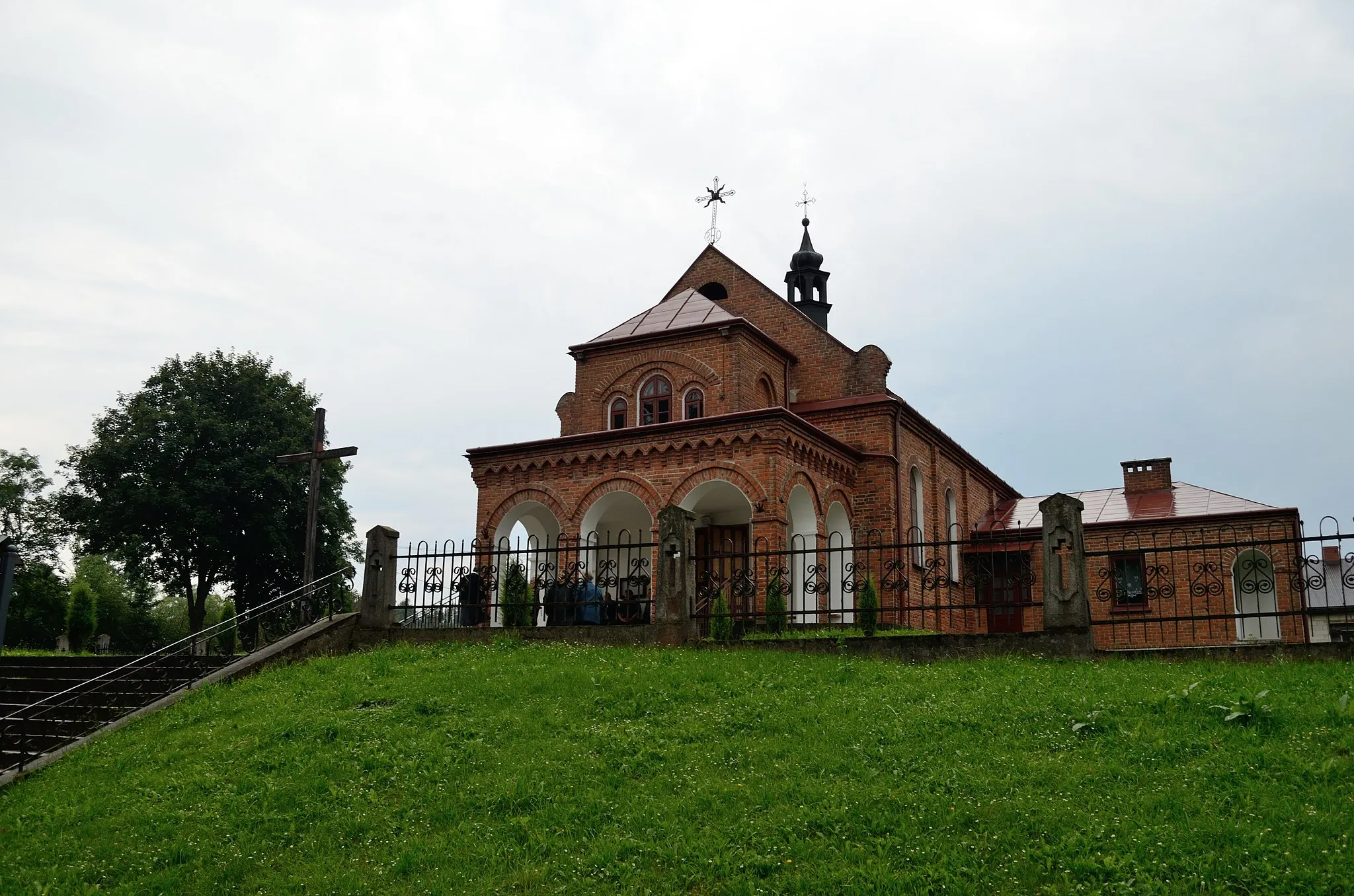 Photo showing: Dům ve vesnici Chłopków, Polsko
